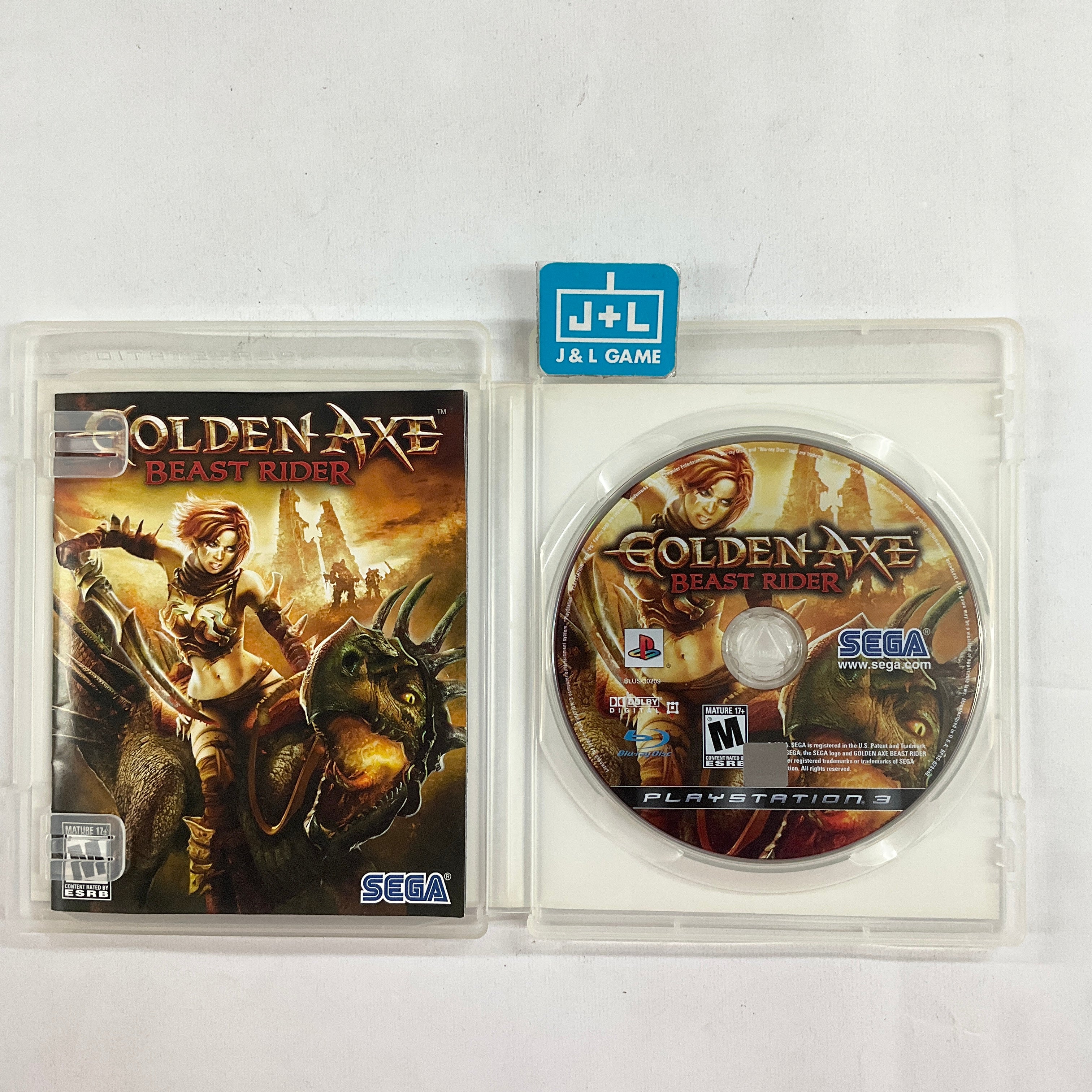 Golden Axe: Beast Rider - (PS3) PlayStation 3 [Pre-Owned] Video Games Sega