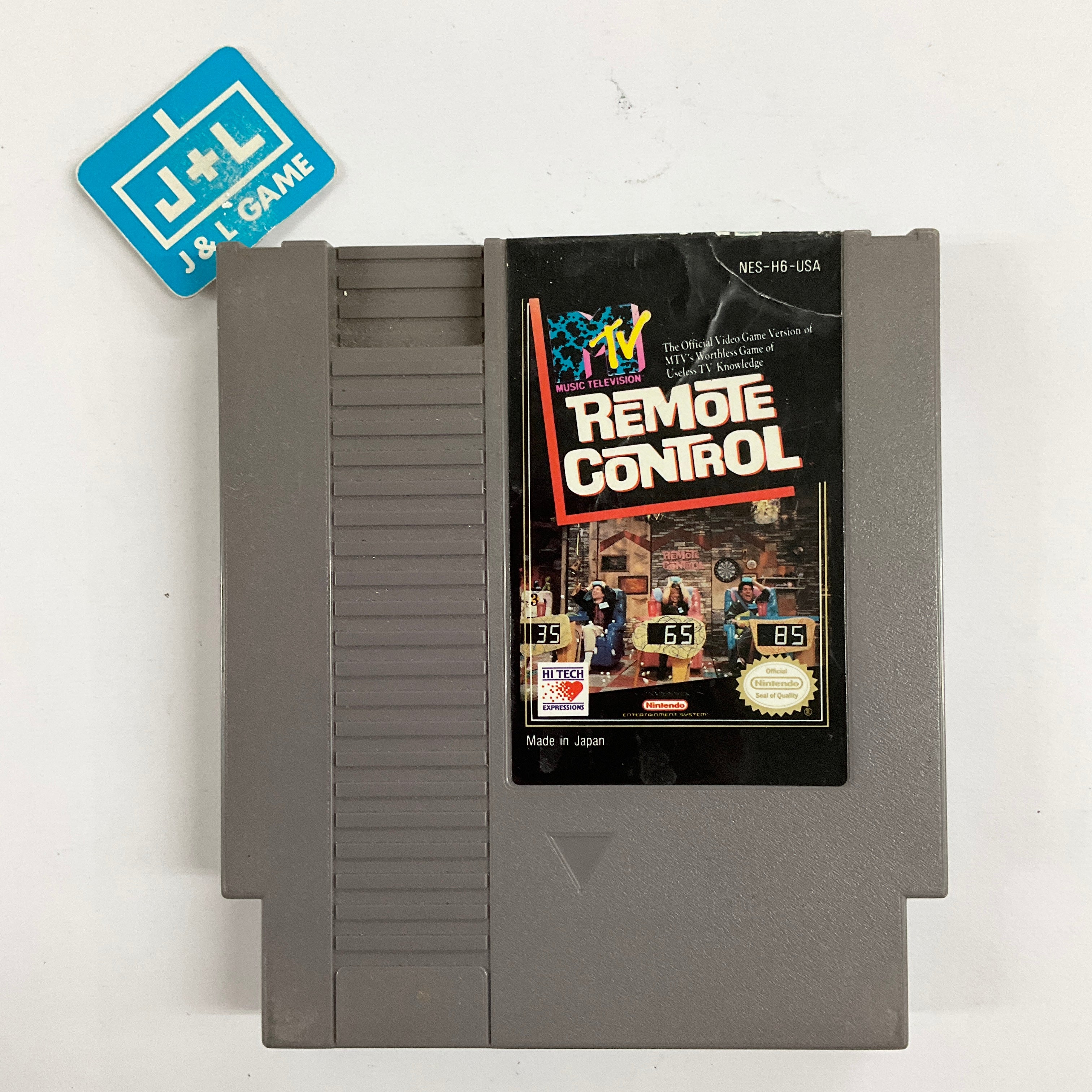 MTV's Remote Control - (NES) Nintendo Entertainment System [Pre-Owned] Video Games Hi-Tech   