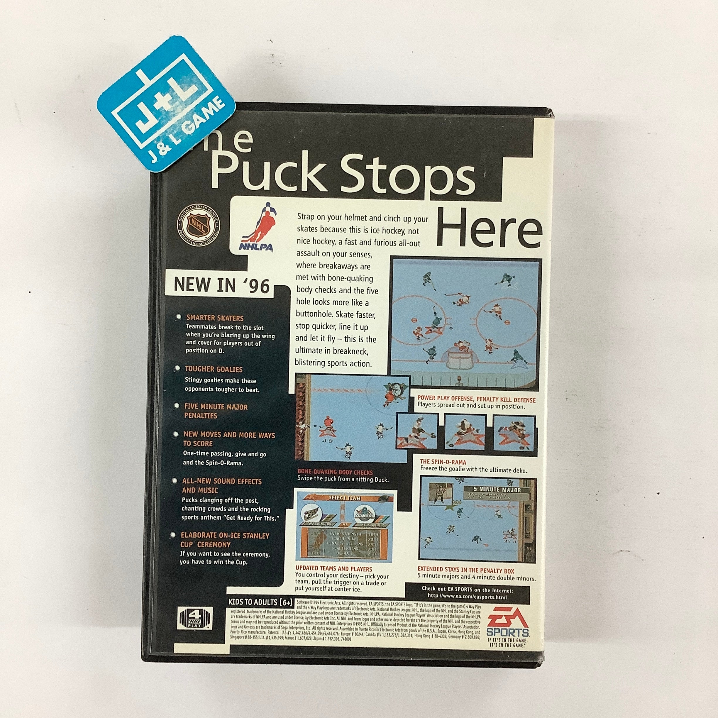 NHL 96 - (SG) SEGA Genesis [Pre-Owned] Video Games Electronic Arts   