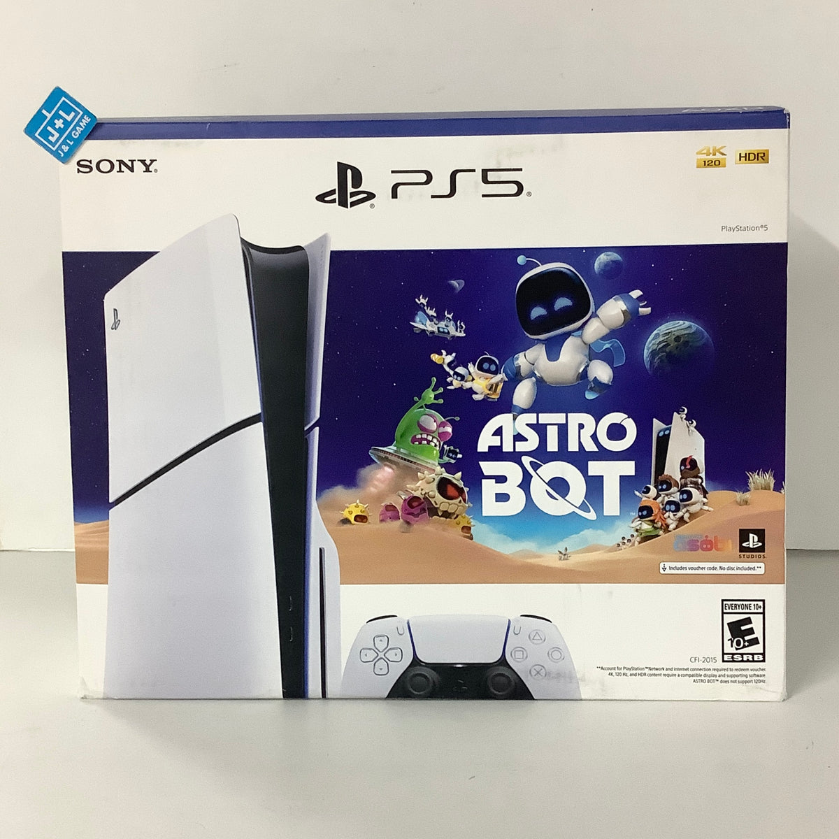 SONY PlayStation 5 Console Slim Digital Edition 1 TB (Astro Bot Bundle) (Model CFI-2015) - (PS5) Playstation 5 Video Games PlayStation