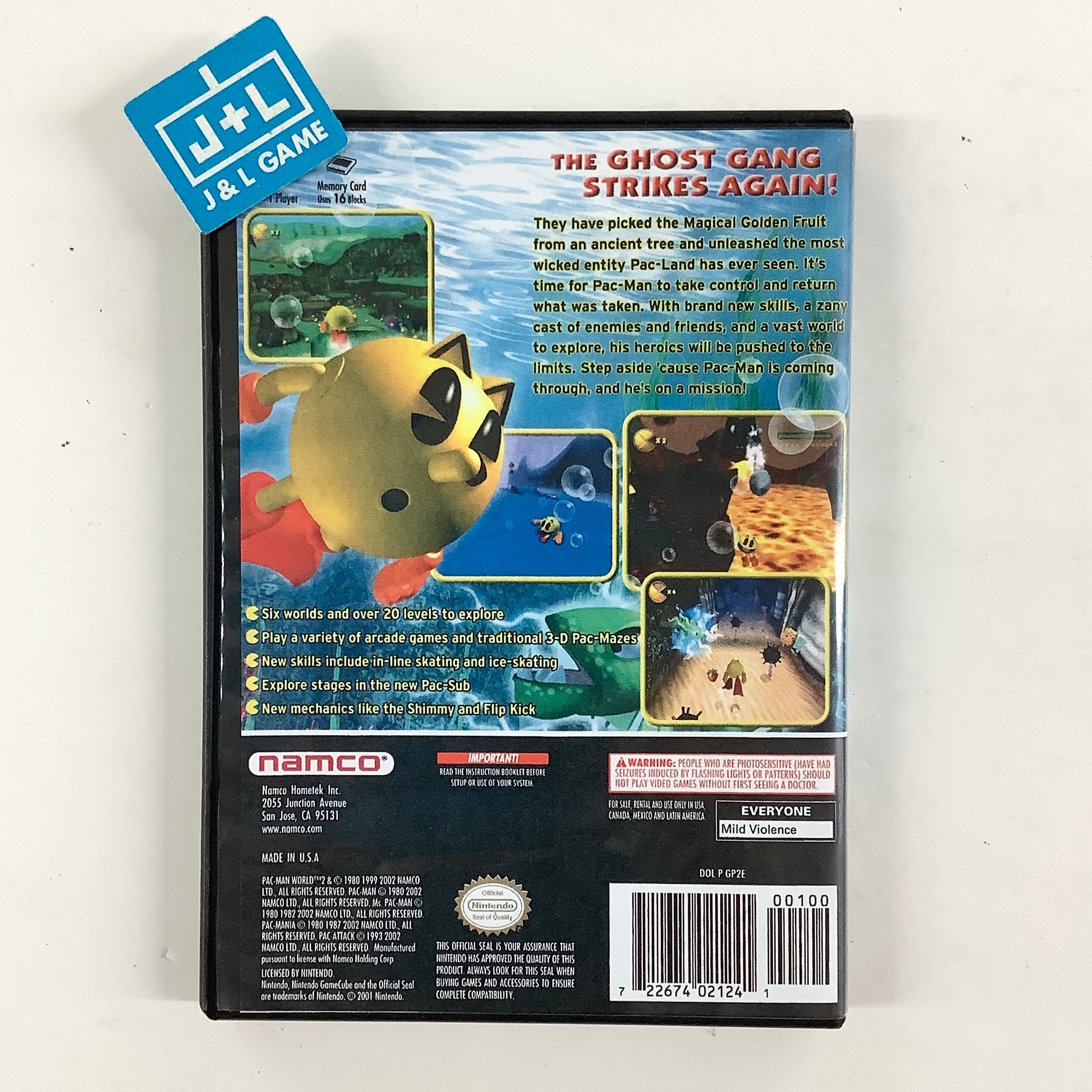 Pac-Man World 2 - (GC) GameCube [Pre-Owned] Video Games Namco