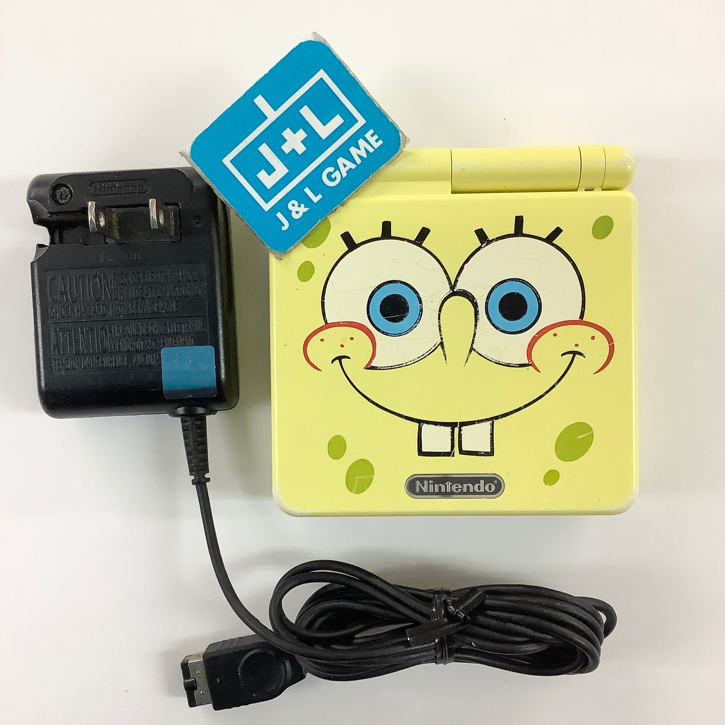 Nintendo Game Boy Advance SP Console AGS - 101 (SpongeBob SquarePants) - (GBA) Game Boy Advance SP [Pre-Owned]