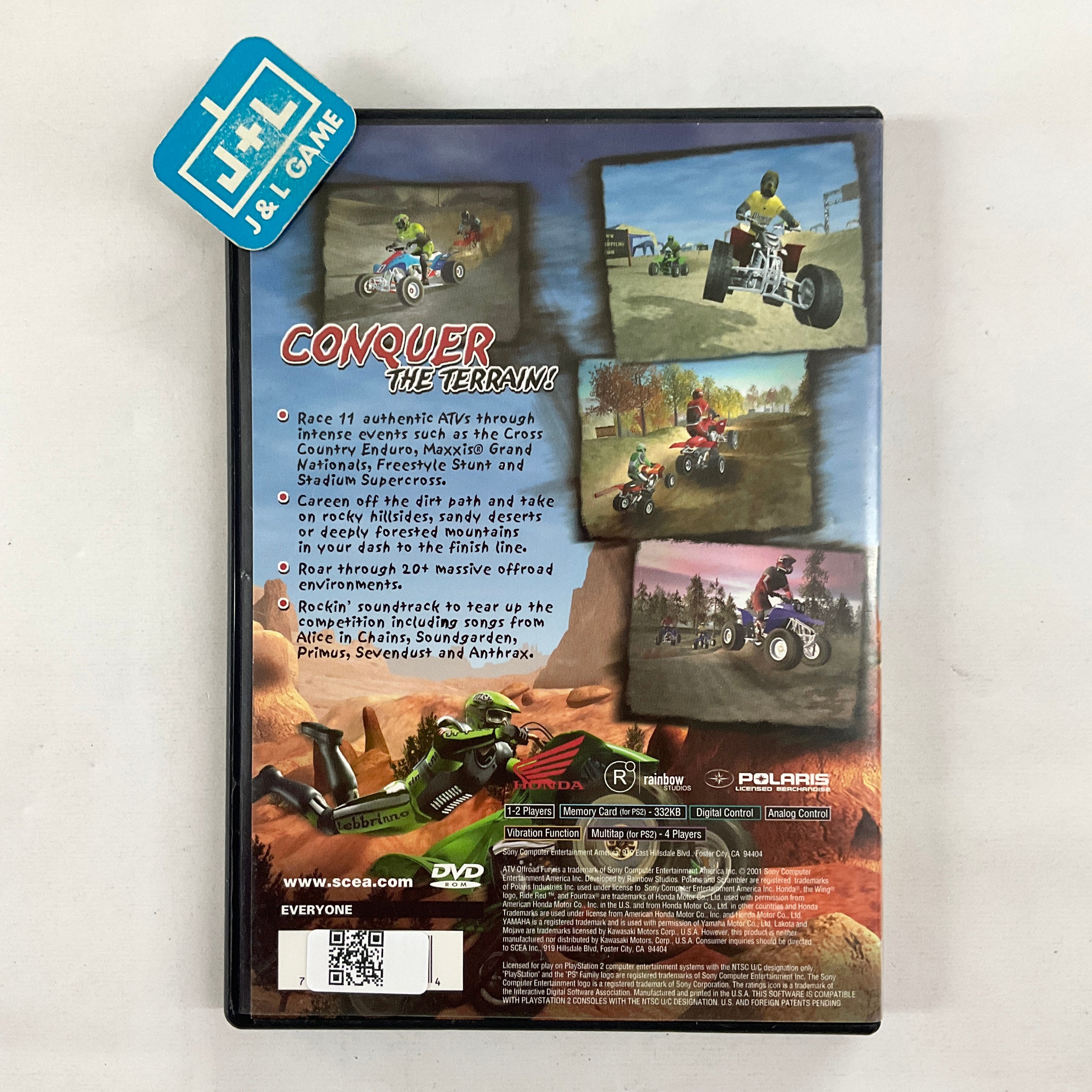 ATV Offroad Fury (Greatest Hits) - PlayStation 2 [Pre-Owned] | J&L