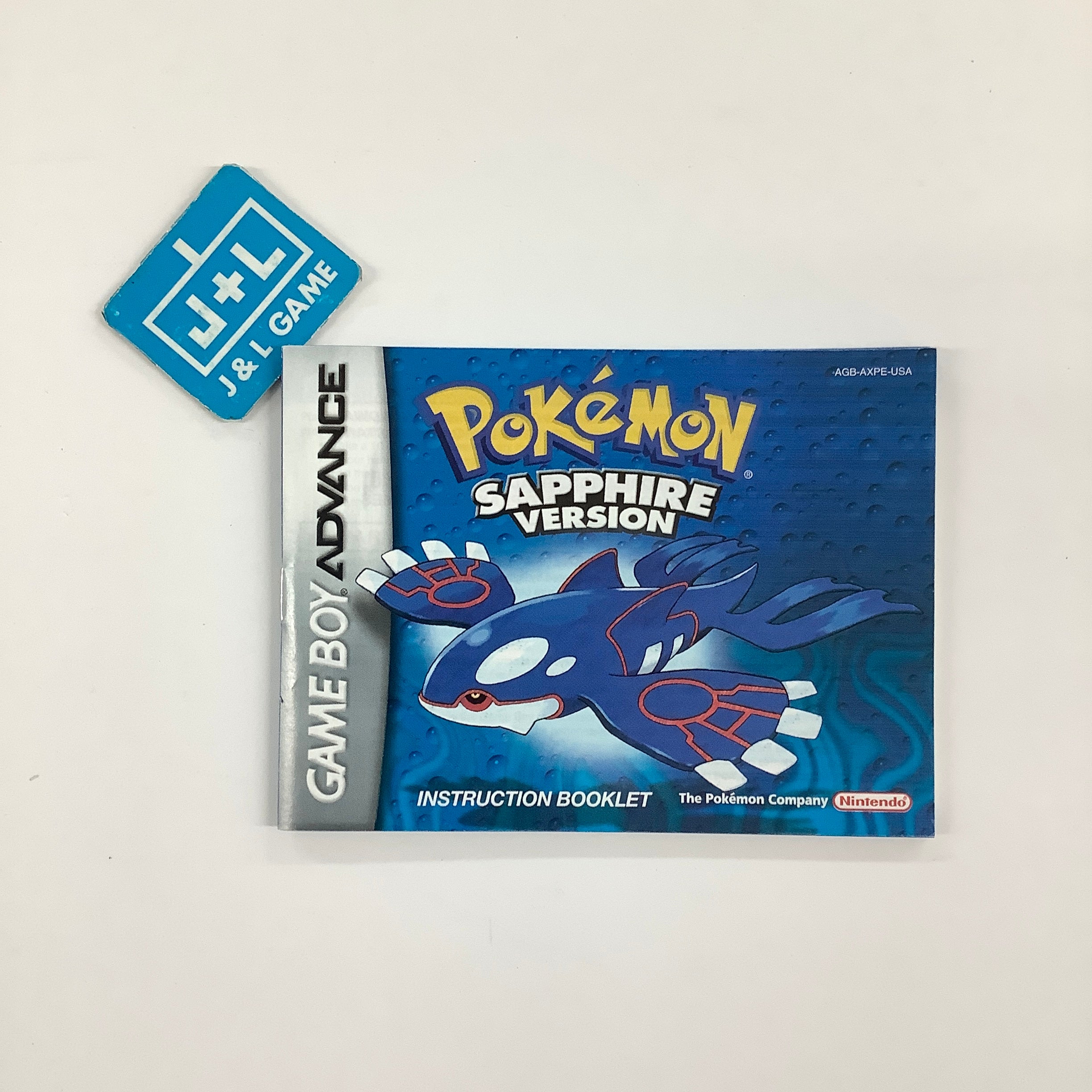 Pokemon Sapphire Version - (GBA) Game Boy Advance [Pre-Owned]