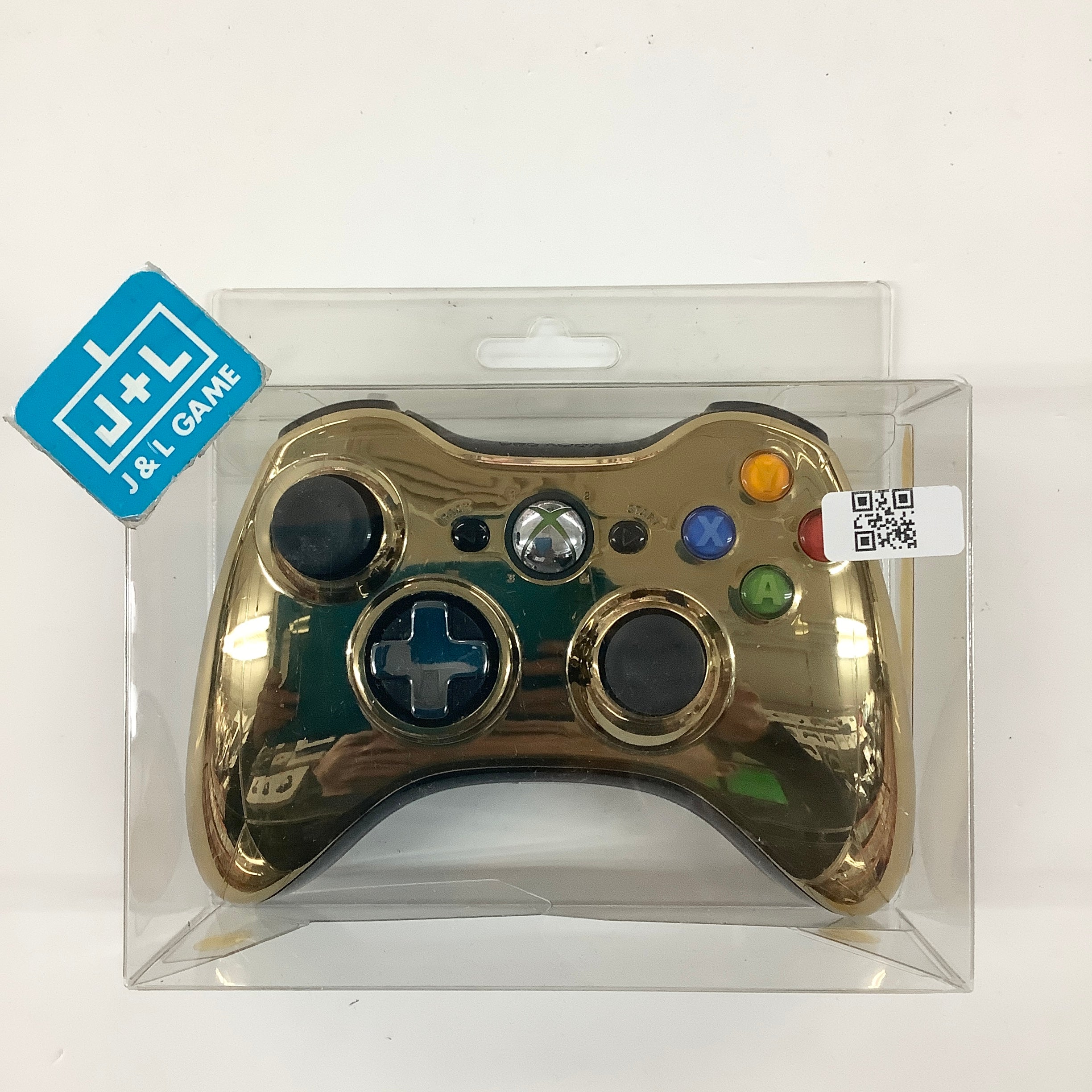 Microsoft Xbox 360 Chrome Series Wireless Controller (Gold) - Xbox 360 [Pre-Owned]