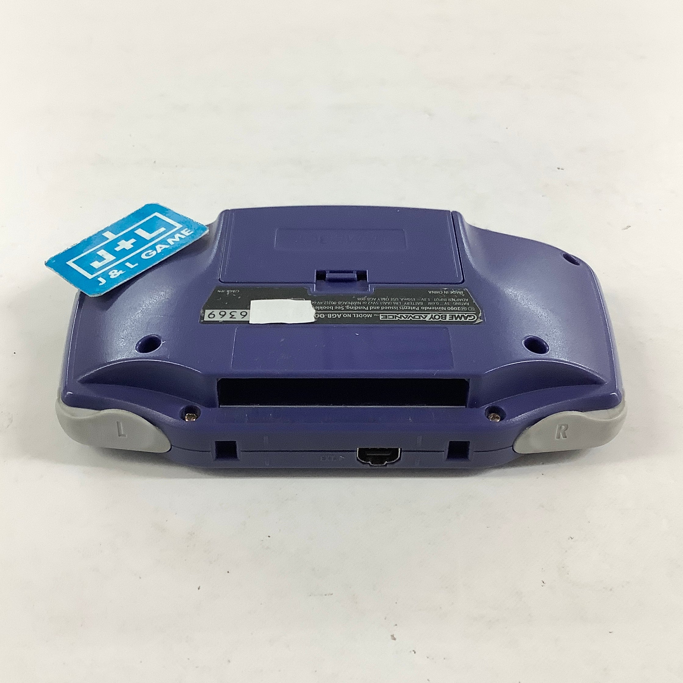Nintendo Game Boy Advance Console (Indigo With Backlight) - (GBA) Game Boy Advance [Pre-Owned] Consoles Nintendo