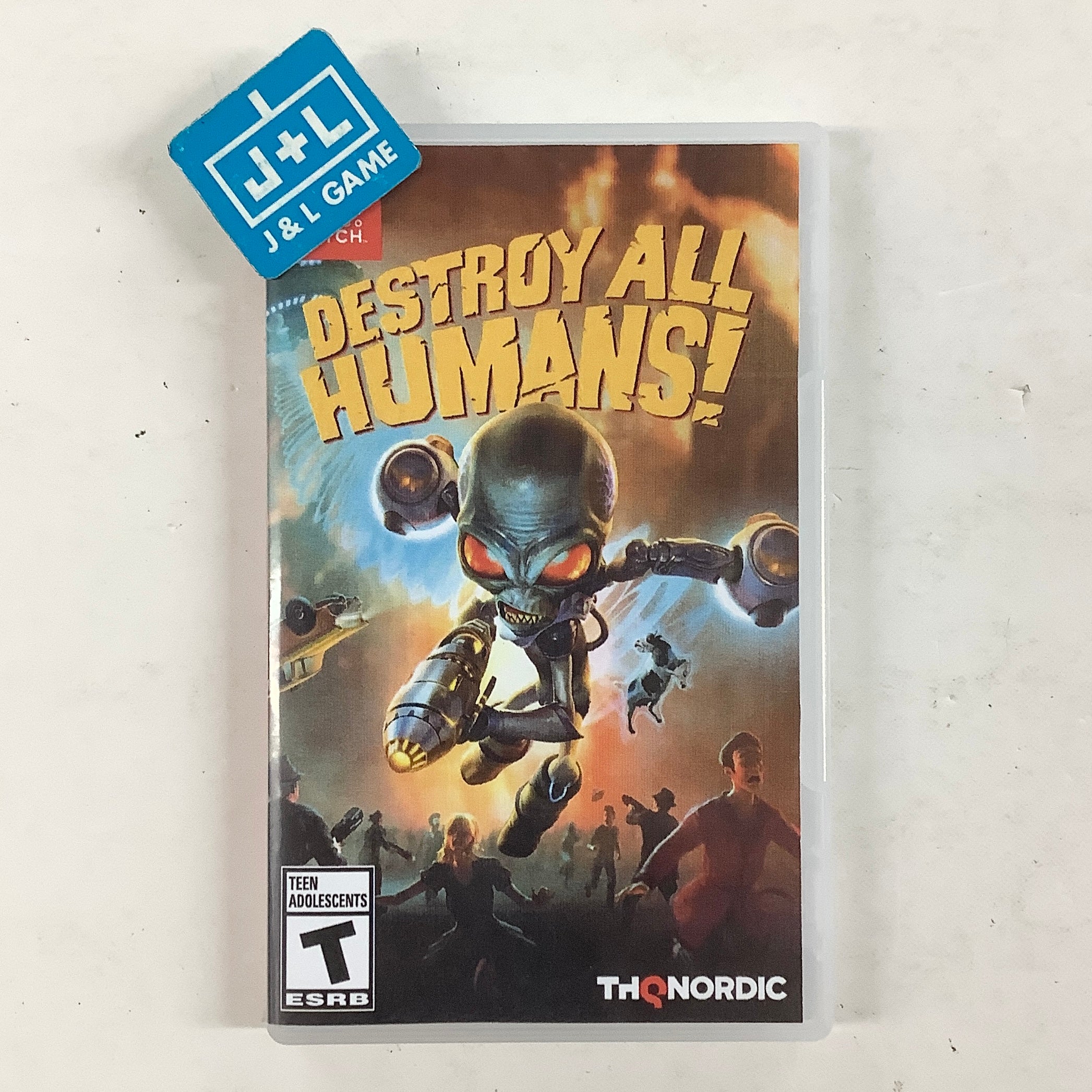 Destroy All Humans! - (NSW) Nintendo Switch [Pre-Owned] Video Games THQ Nordic