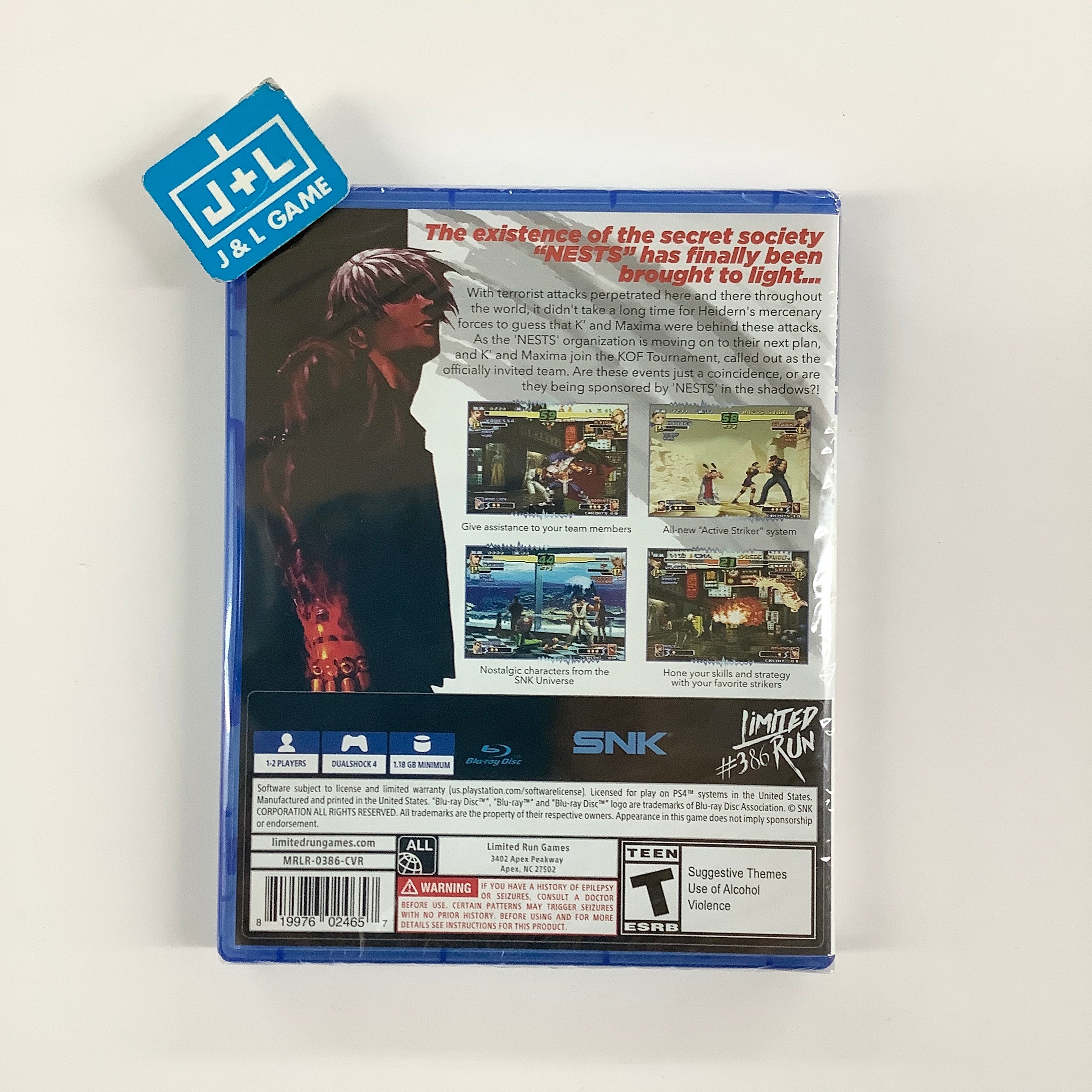 The King of Fighters 2000 (Limited Run #386) - (PS4) PlayStation 4 Video Games Limited Run