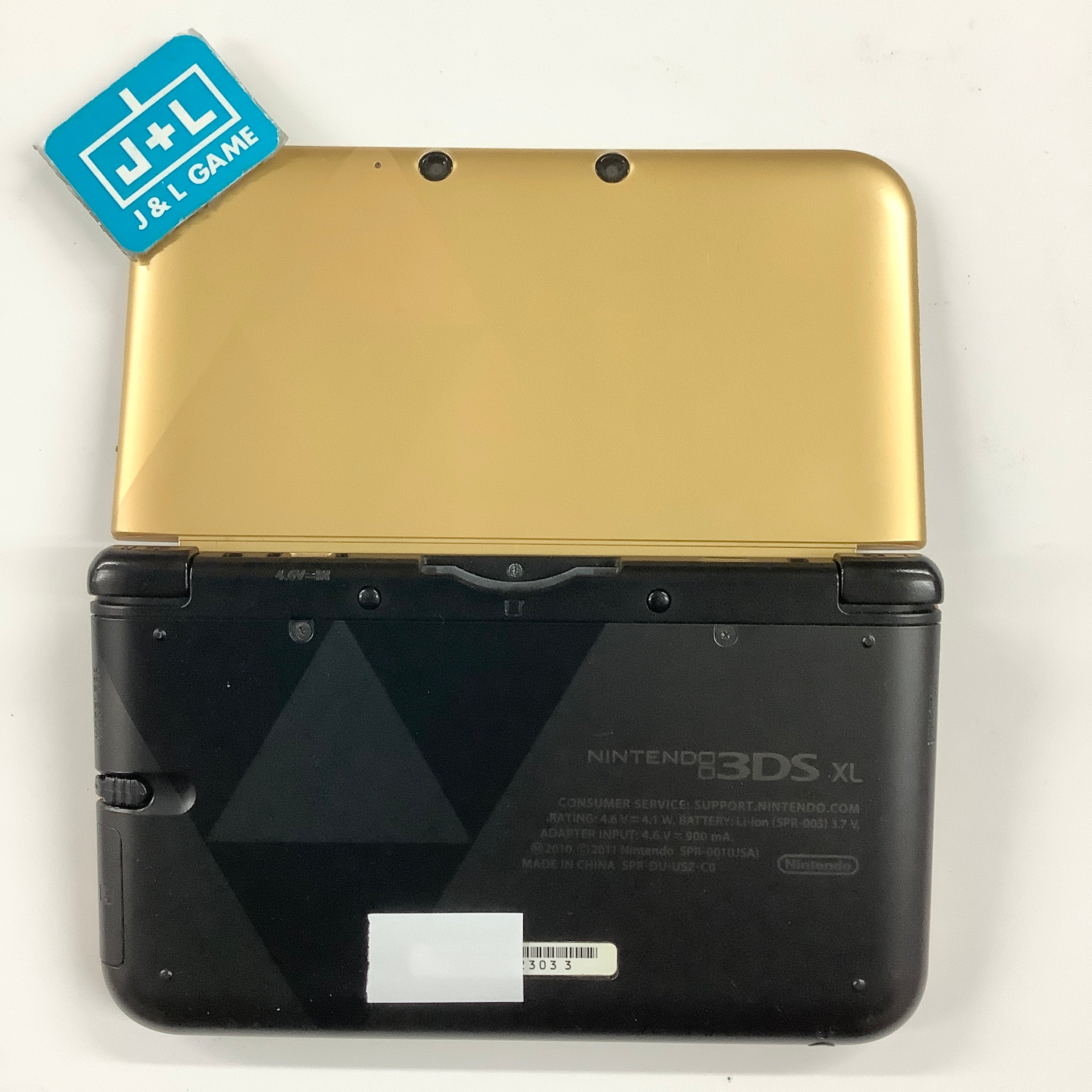 Nintendo 3DS XL Console (The Legend of Zelda: A Link Between Worlds - Gold/Black) - Nintendo 3DS [Pre-Owned] Consoles Nintendo