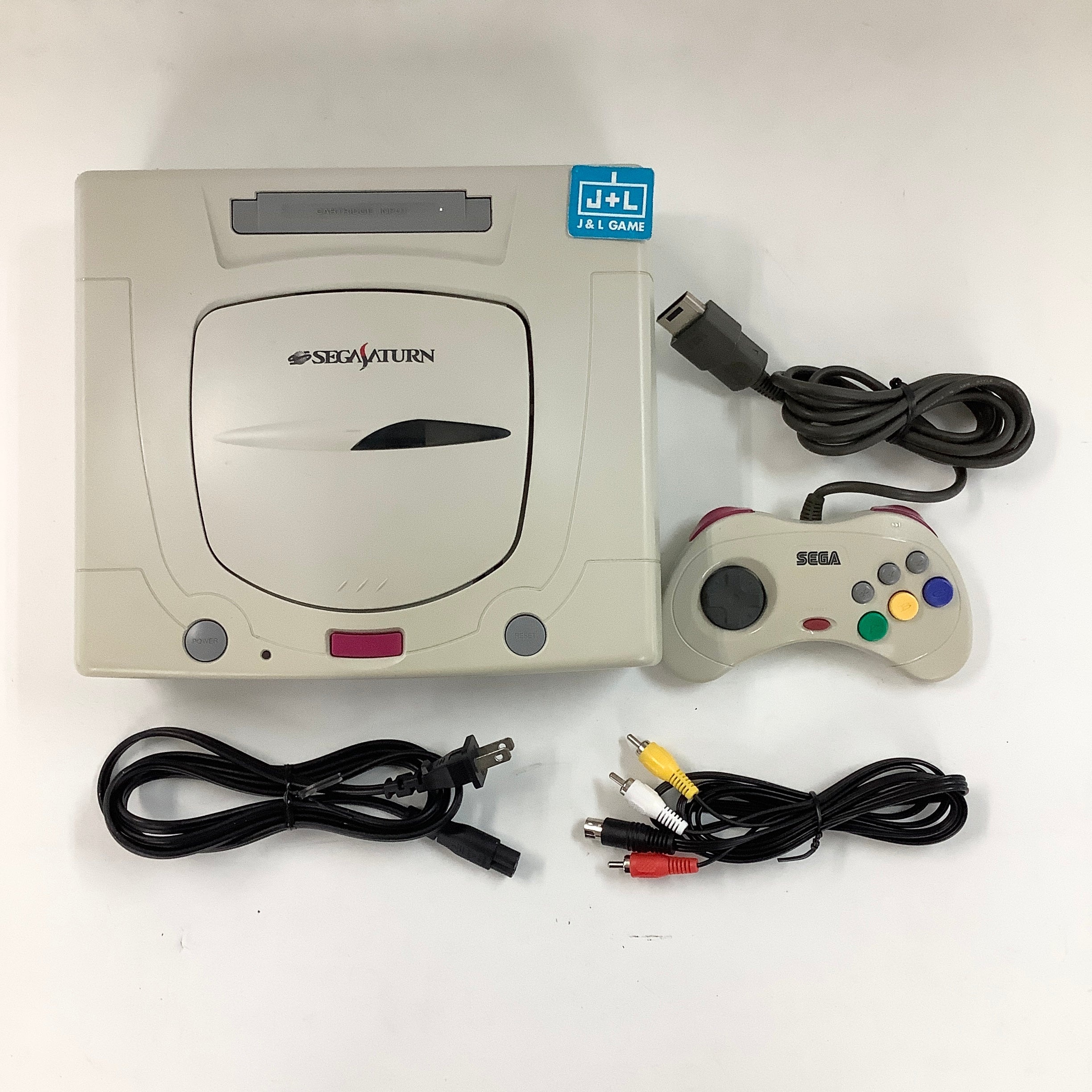 Sega Saturn Console (White) - (SS) SEGA Saturn [Pre-Owned] (Japanese Import)