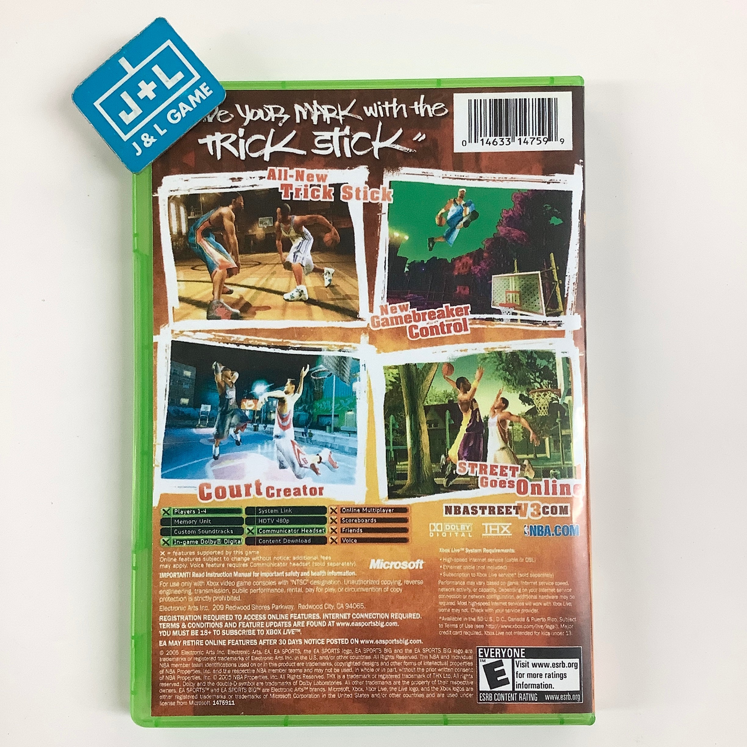 NBA Street V3 - (XB) Xbox [Pre-Owned]