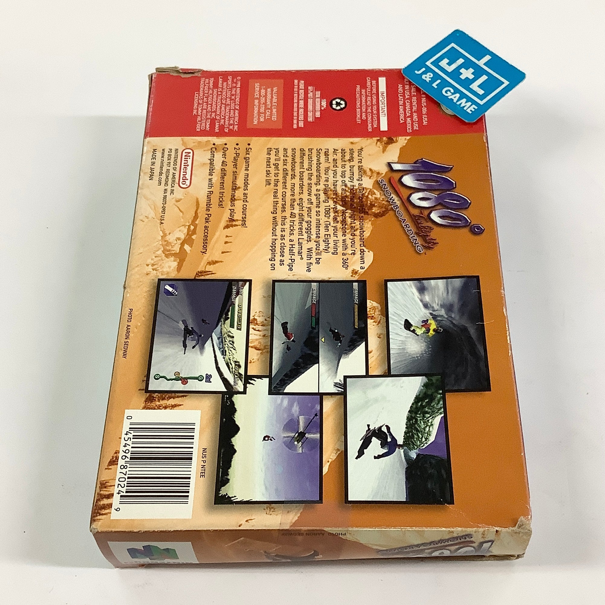1080: TenEighty Snowboarding - (N64) Nintendo 64 [Pre-Owned] Video Games Nintendo