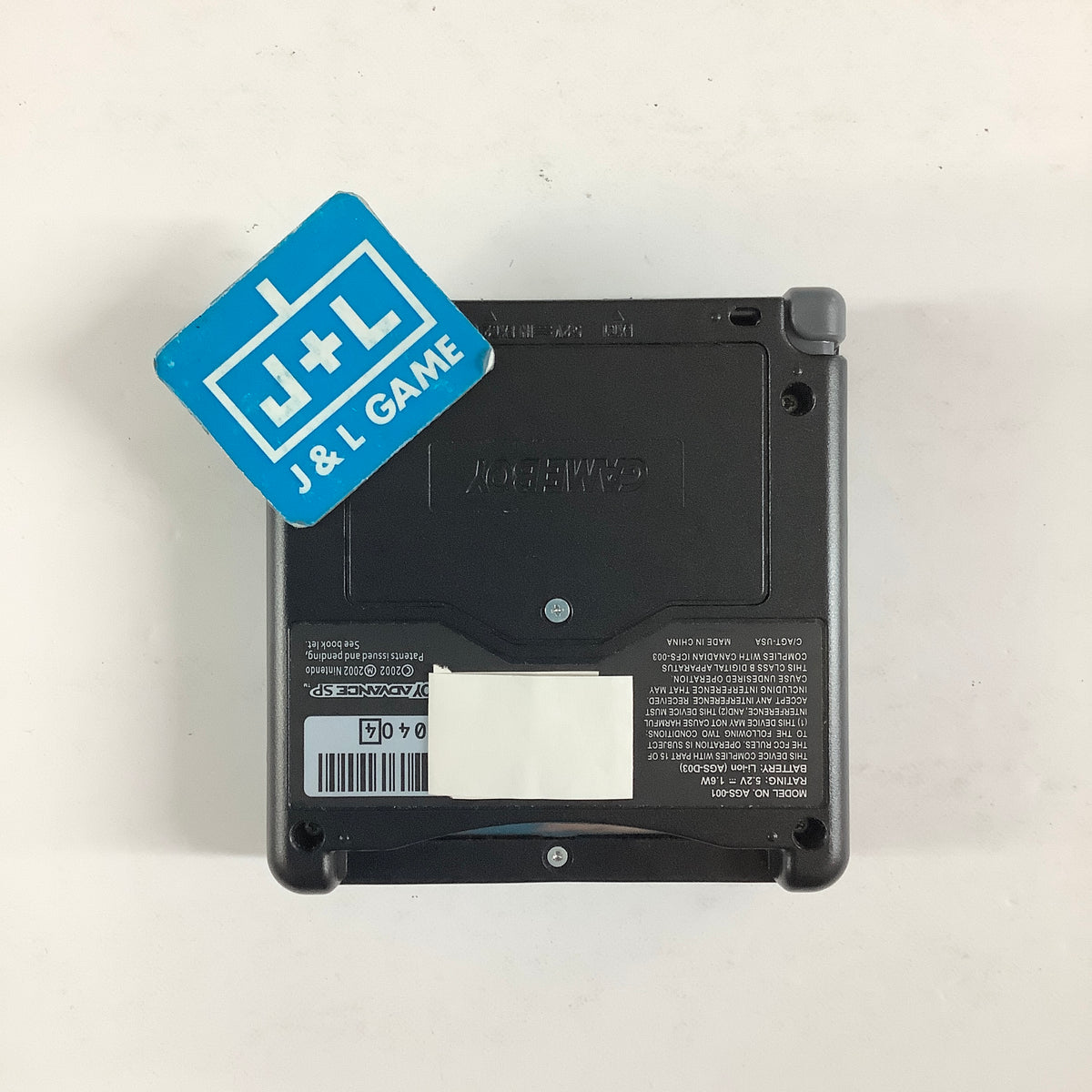Nintendo Game Boy Advance SP Console AGS-001 (Onyx Black) - (GBA) Game Boy Advance SP [Pre-Owned] CONSOLE Nintendo