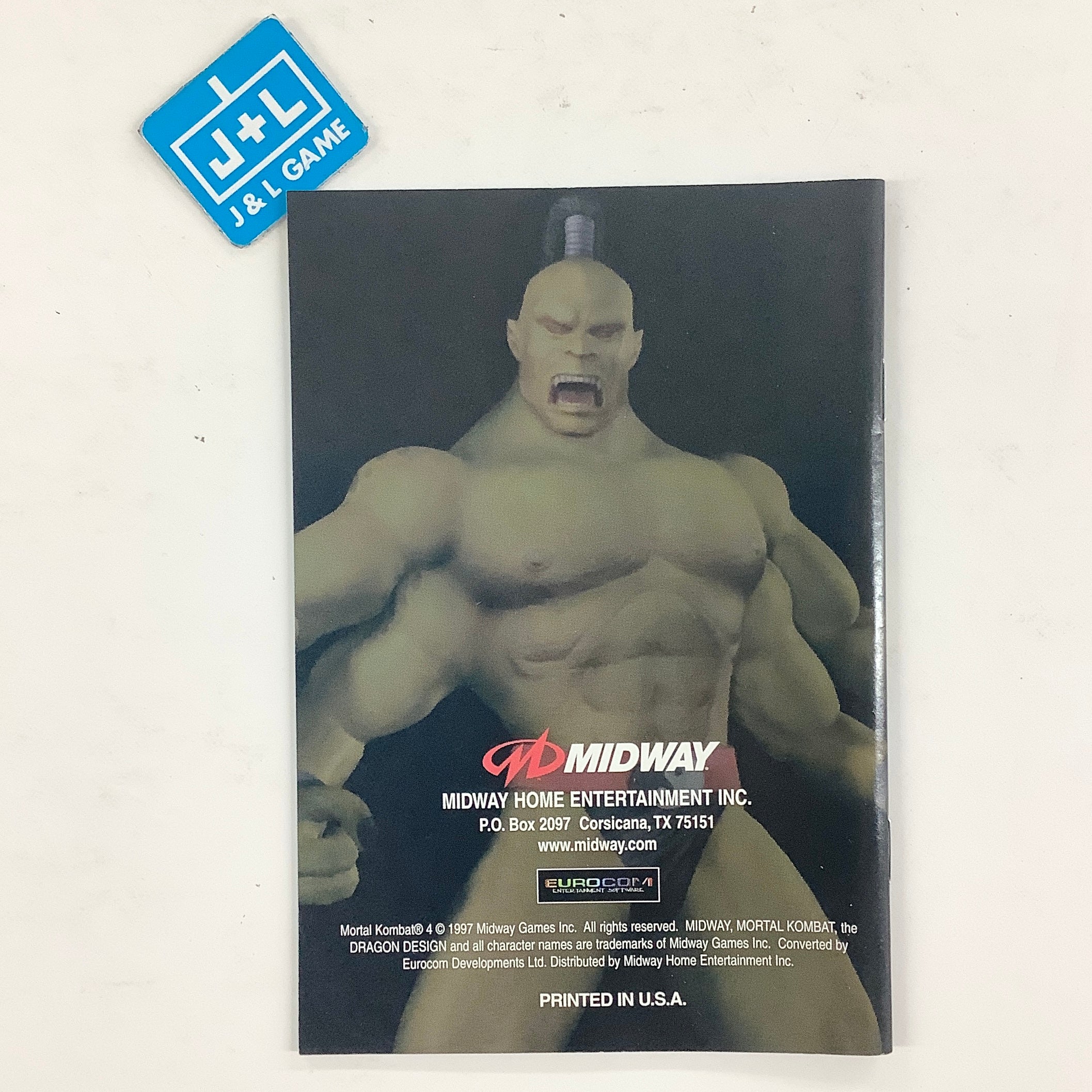 Mortal Kombat 4 - (N64) Nintendo 64 [Pre-Owned] Video Games Midway