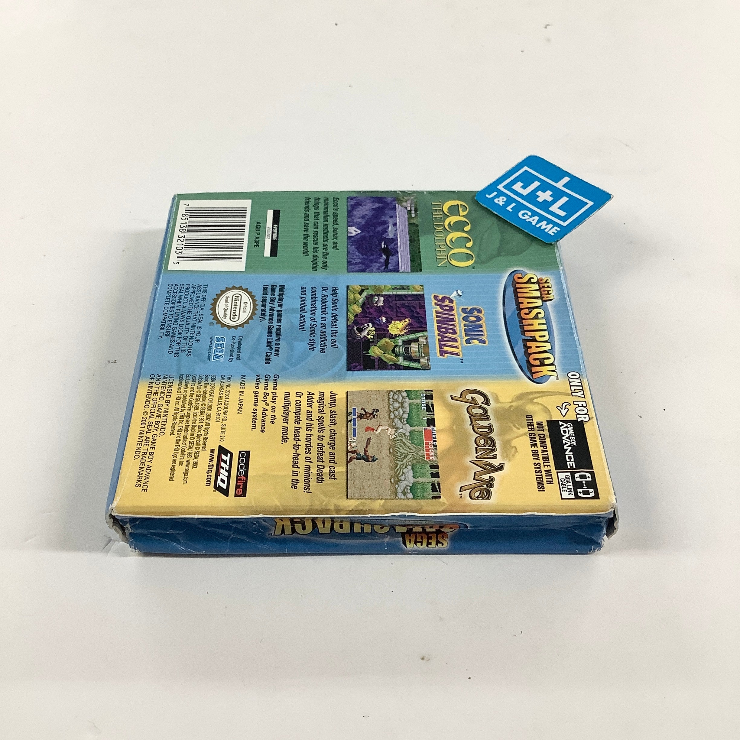 Sega Smash Pack - (GBA) Game Boy Advance [Pre-Owned]