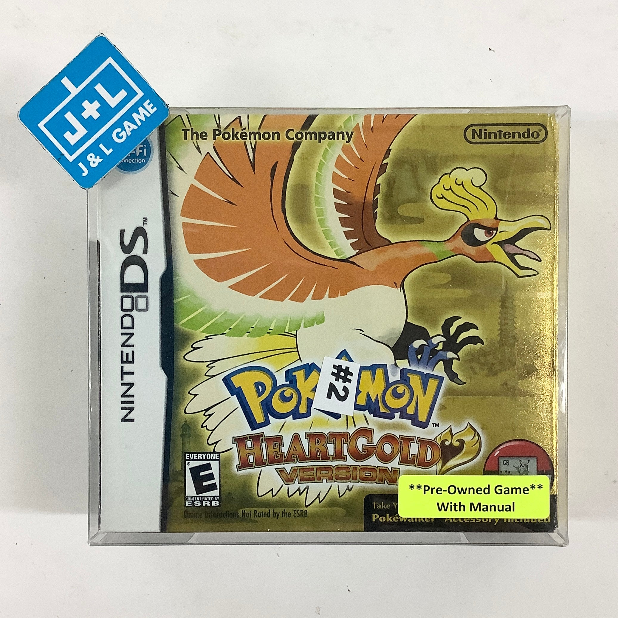 Pokemon HeartGold Version (w/ Pokewalker) - (NDS) Nintendo DS [Pre-Owned] Video Games Nintendo