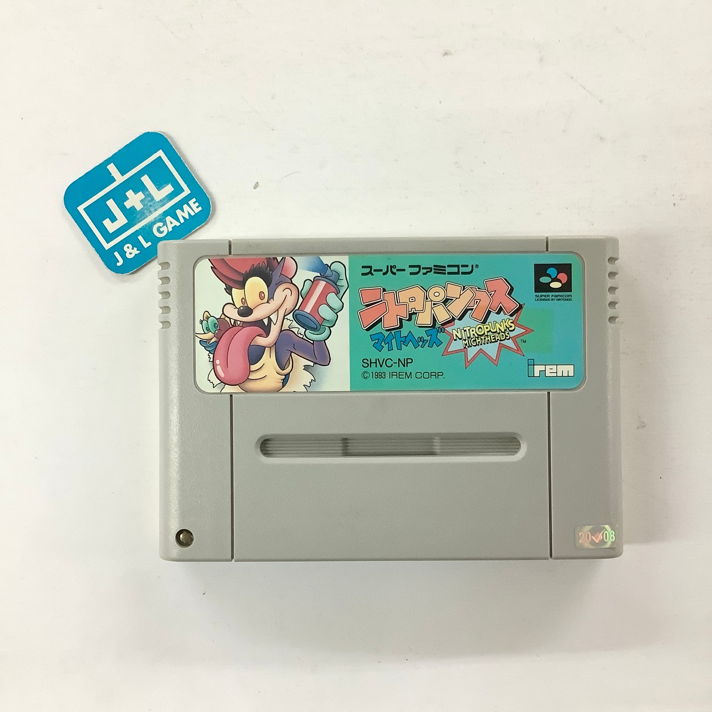 Nitro Punks: Might Heads - (SFC) Super Famicom [Pre-Owned] (Japanese Import) Video Games Irem   