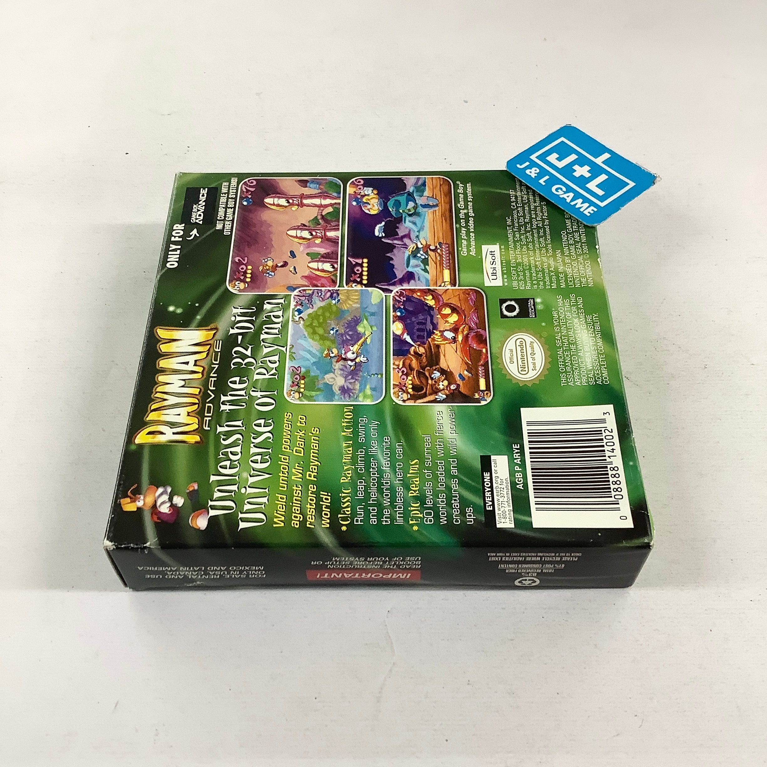 Rayman Advance - (GBA) Game Boy Advance [Pre-Owned] Video Games Ubisoft