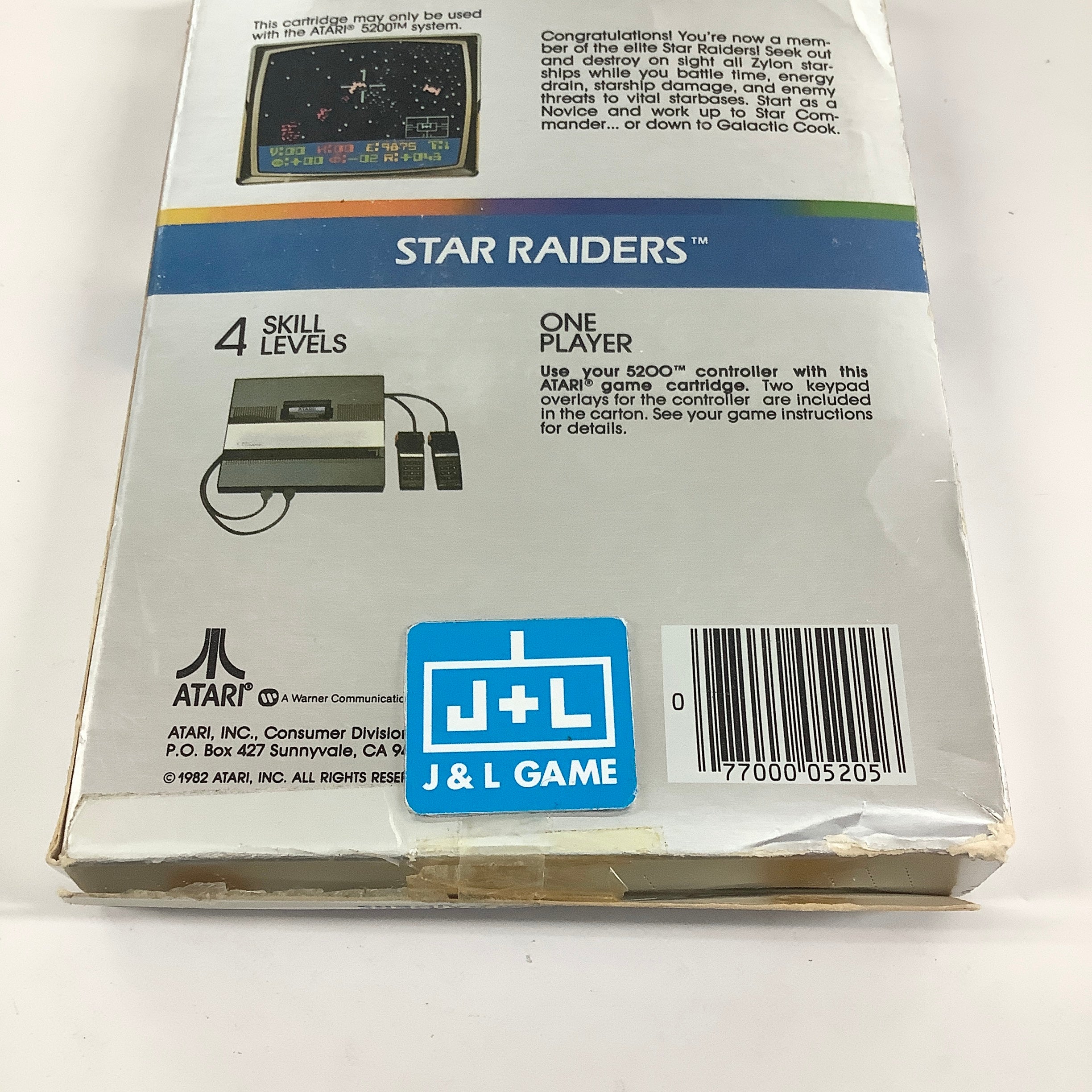 Star Raiders - (A52) Atari 5200 [Pre-Owned] Video Games Atari