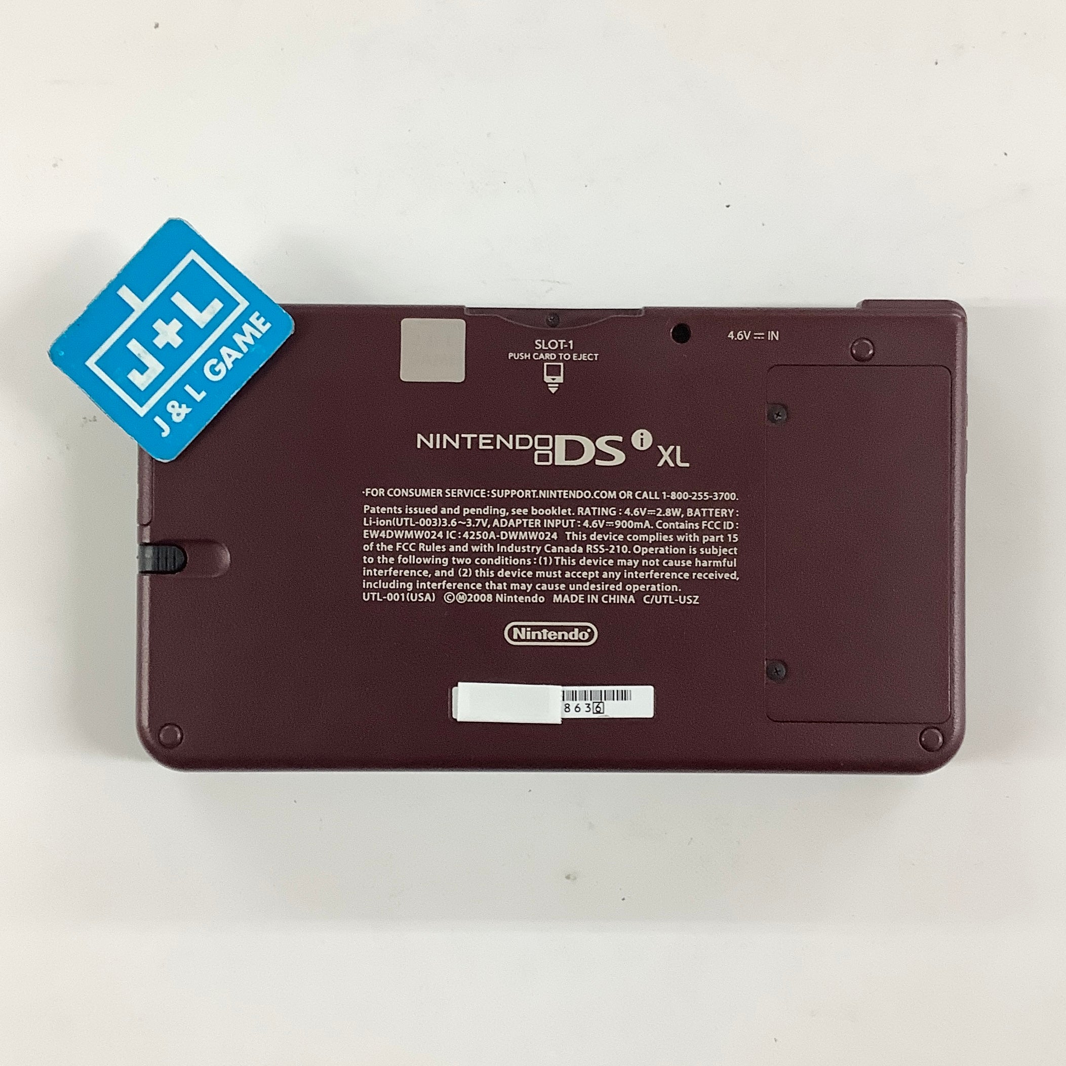 Nintendo DSi XL Console (Burgundy) - (NDS) Nintendo DS [Pre-Owned] Consoles Nintendo
