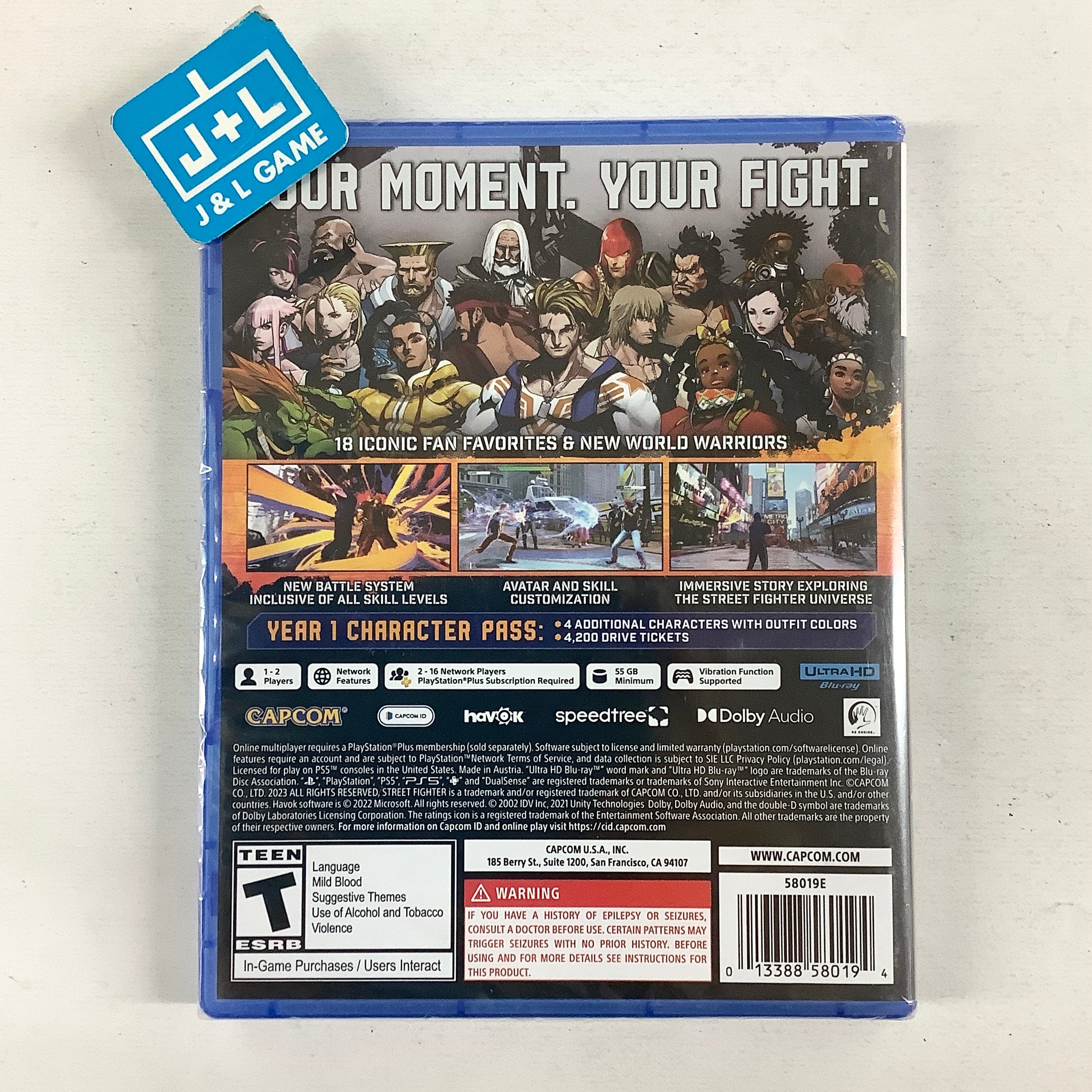 Street Fighter 6 (Deluxe Edition) - (PS5) PlayStation 5 Video Games Capcom