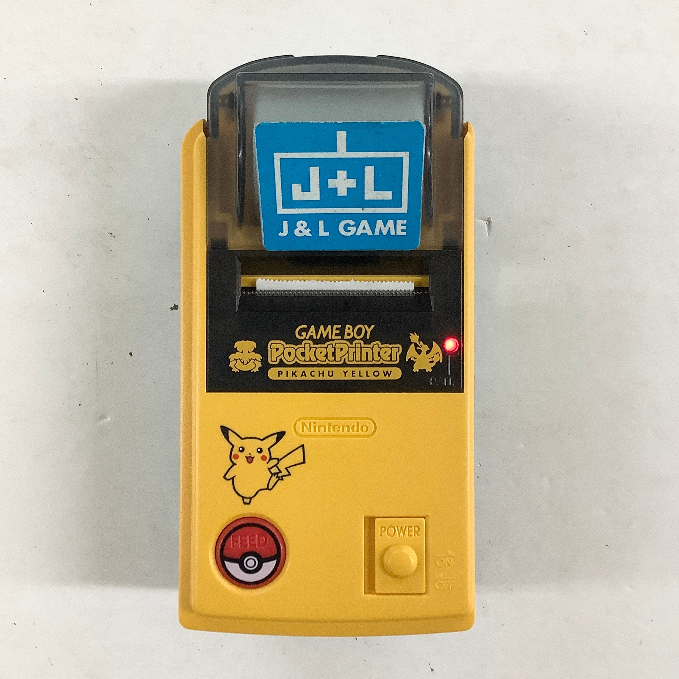 Gameboy Pocket Printer Pikachu Version - (GB) Game Boy (Japanese Import) Accessories Nintendo