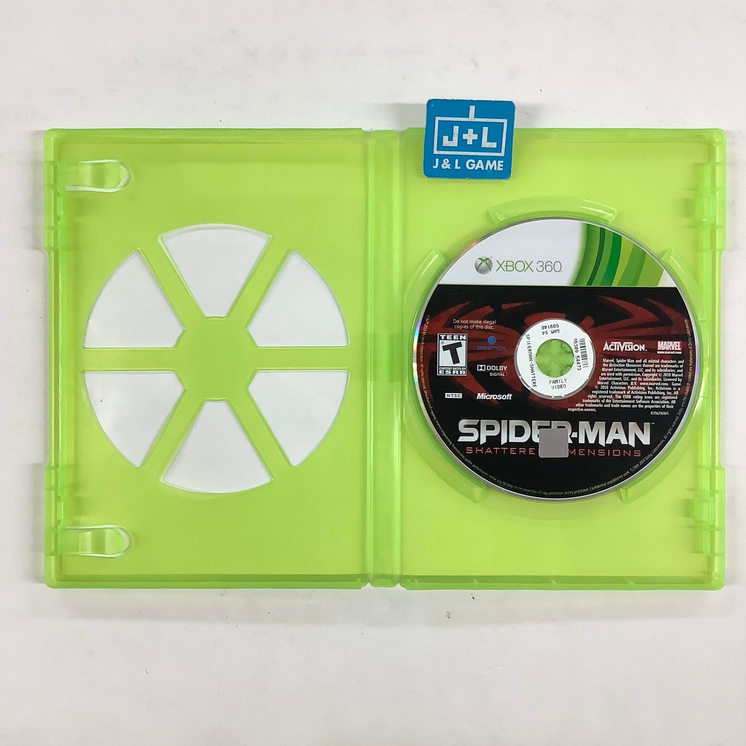Spider-Man: Shattered Dimensions - Xbox 360 [Pre-Owned] Video Games Activision