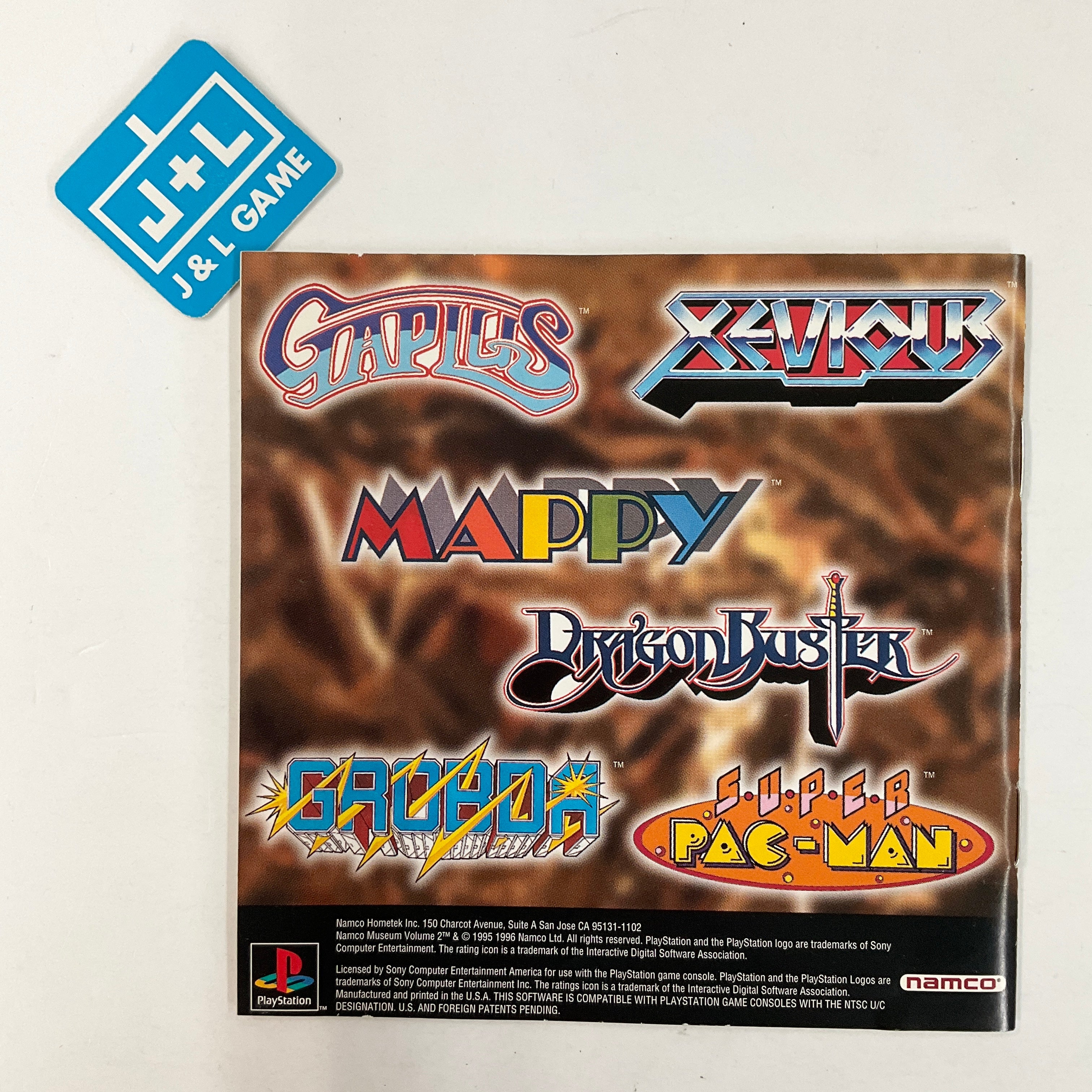 Namco Museum Vol. 2 - (PS1) PlayStation 1 [Pre-Owned] Video Games Namco   