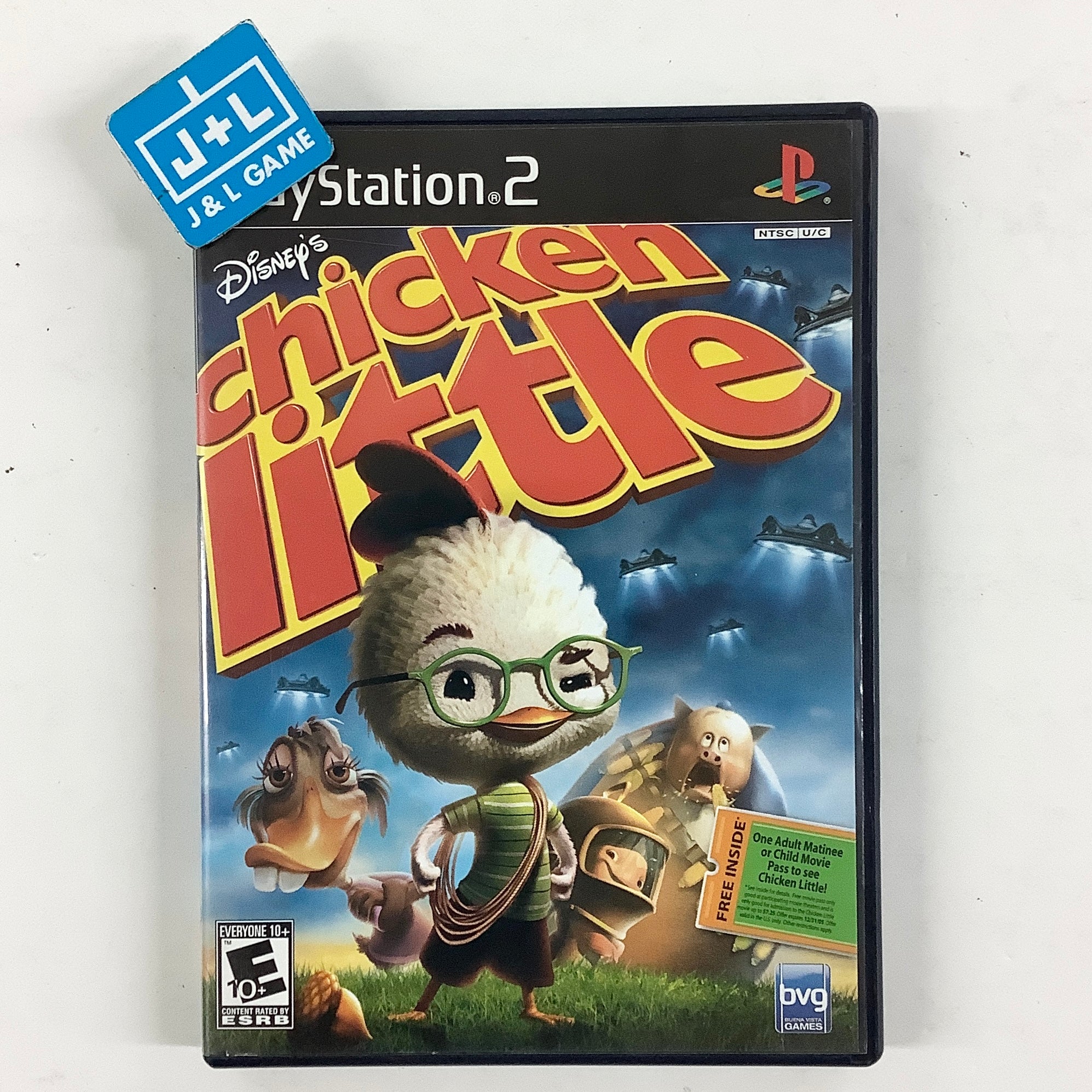 Chicken Little - (PS2) PlayStation 2 [Pre-Owned] Video Games Buena Vista Games