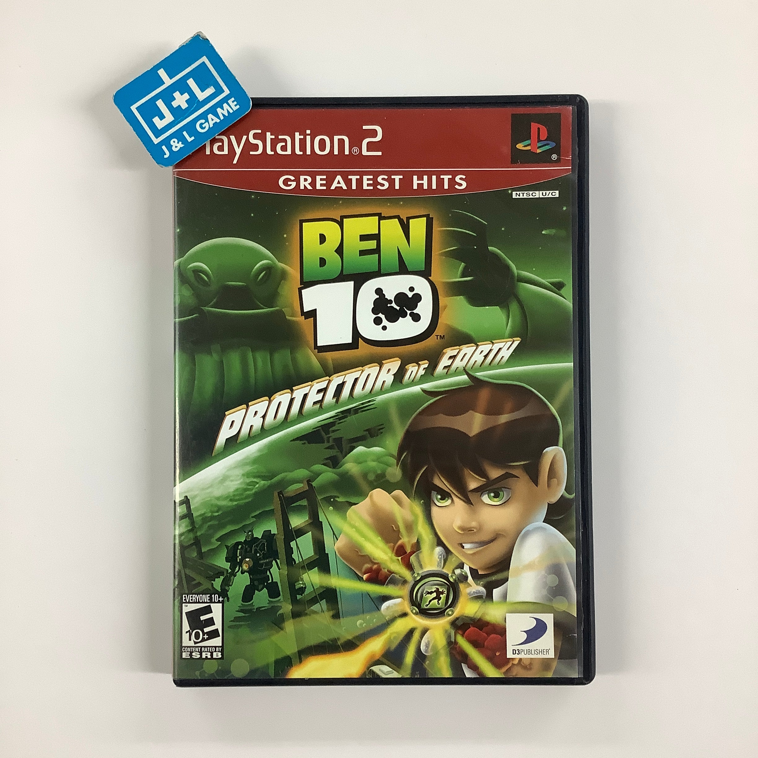 Ben 10: Protector of Earth (Greatest Hits) - (PS2) PlayStation 2 [Pre-Owned] Video Games D3Publisher