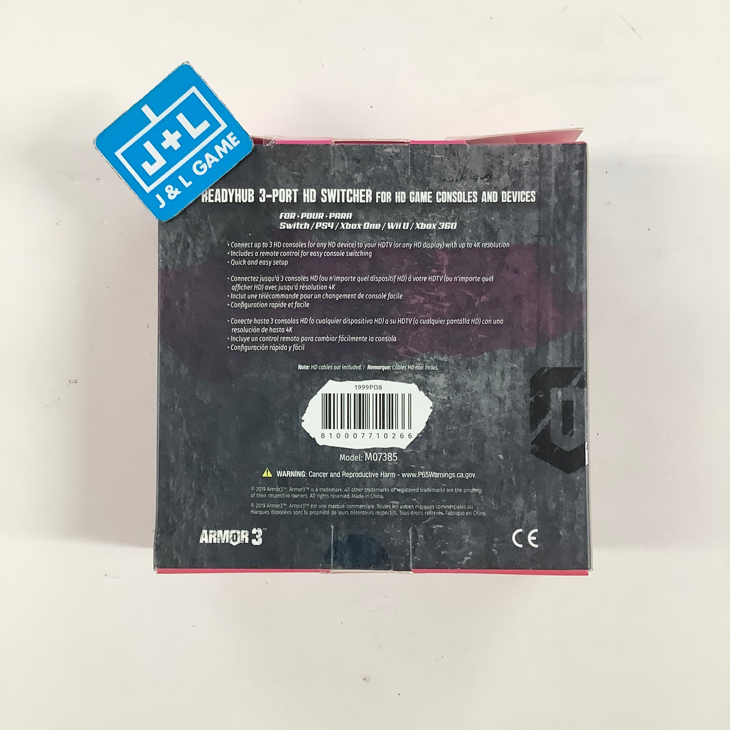 Hyperkin Armor 3 ReadyHub 3-Port HD Switcher