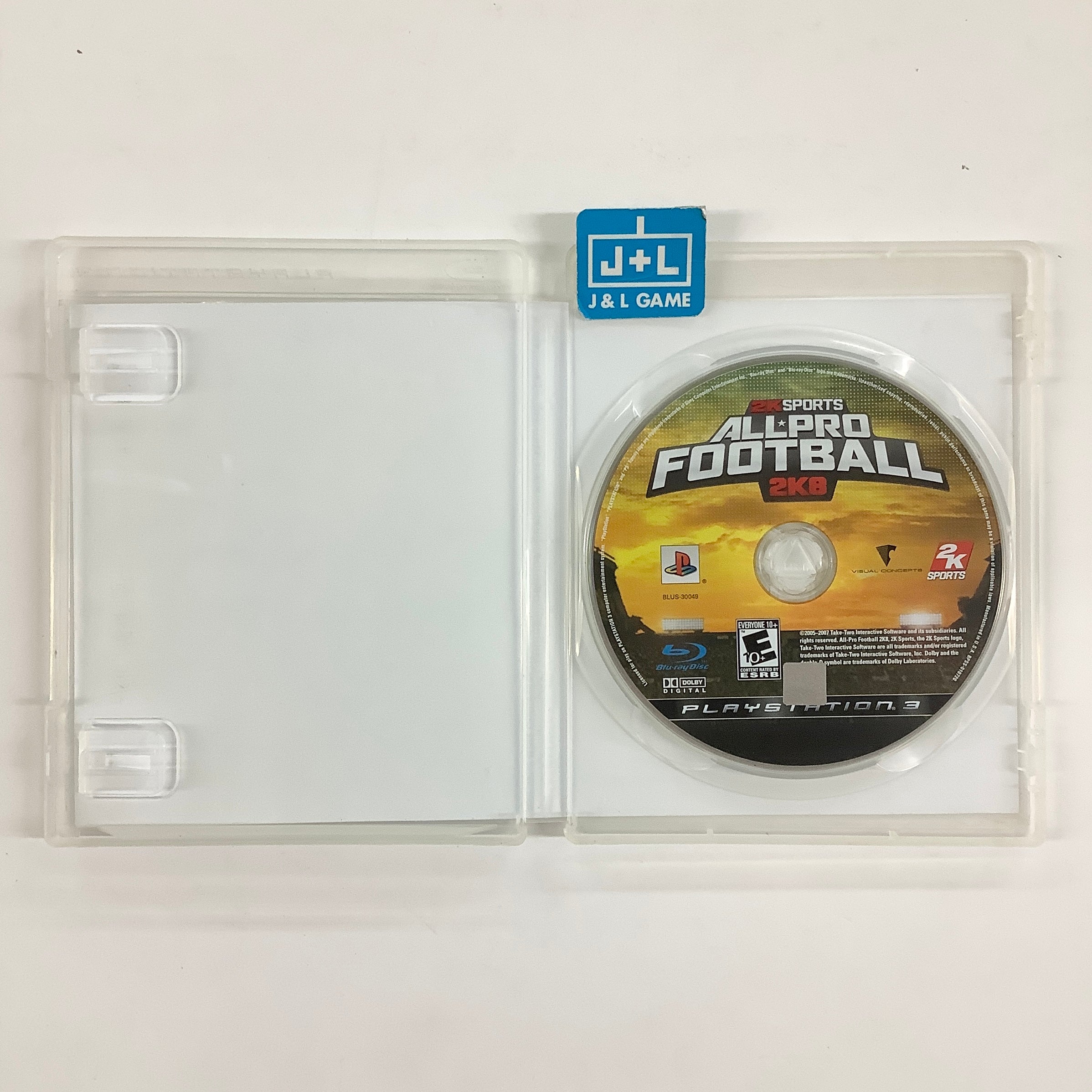 All-Pro Football 2K8 - (PS3) Playstation 3 [Pre-Owned] Video Games 2K Sports