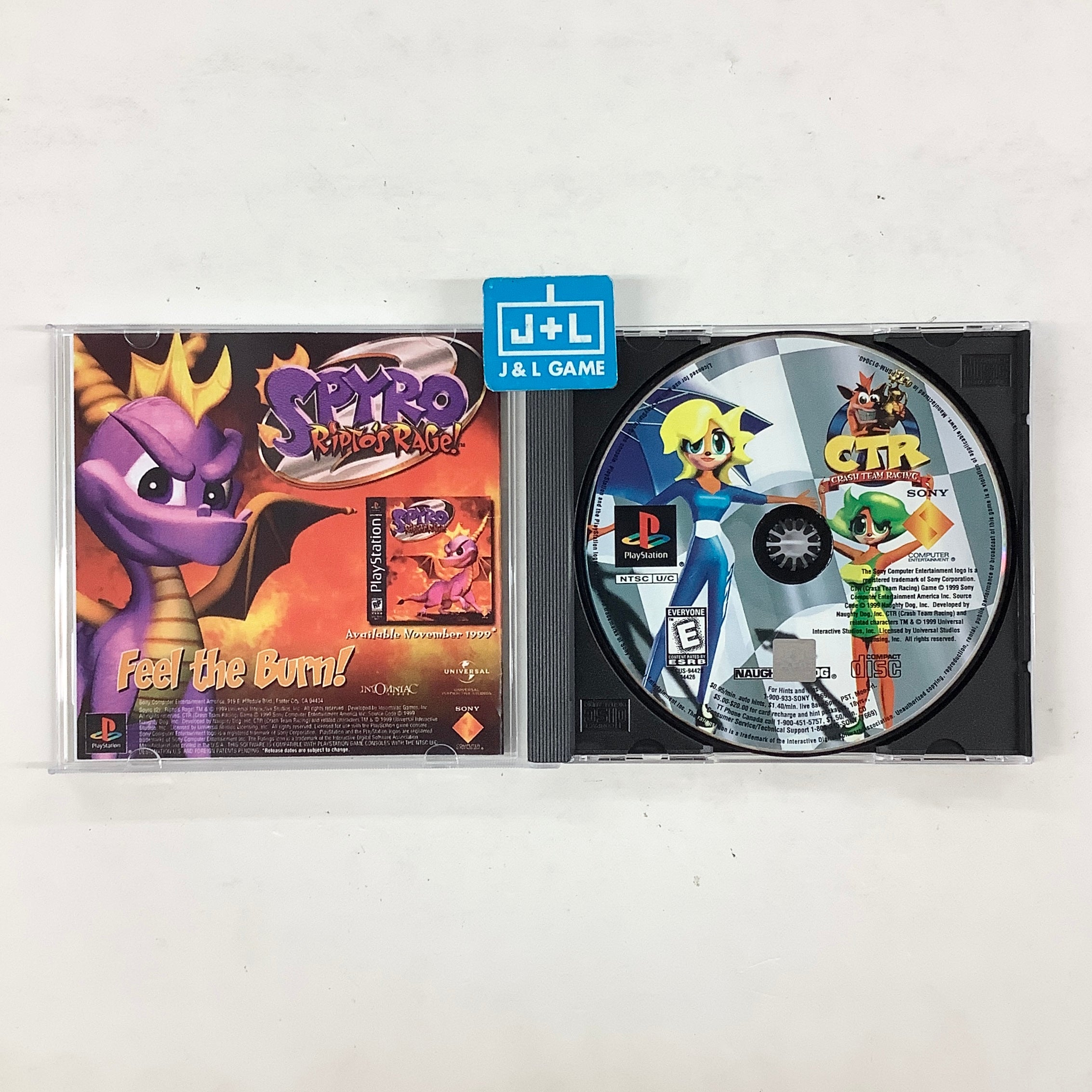 CTR Crash Team Racing - (PS1) PlayStation 1 [Pre-Owned] Video Games SCEA