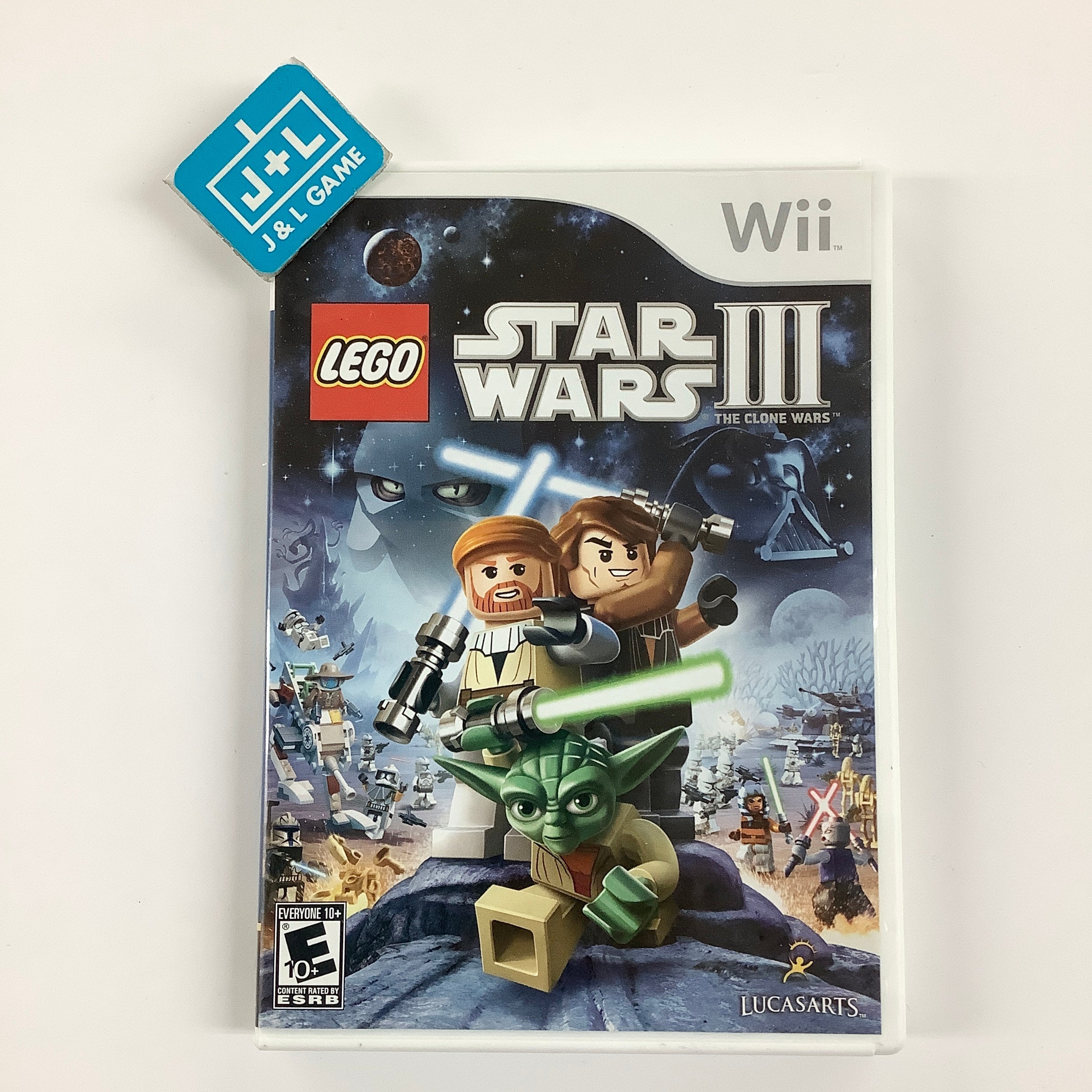 Lego Star Wars III: the Clone Wars - Nintendo Wii [Pre-Owned] Video Games LucasArts