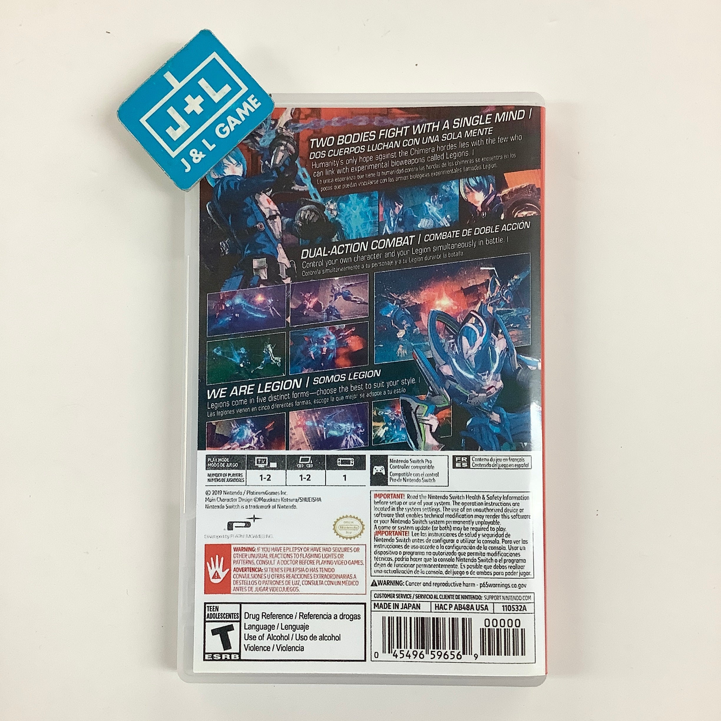Astral Chain - (NSW) Nintendo Switch [Pre-Owned]
