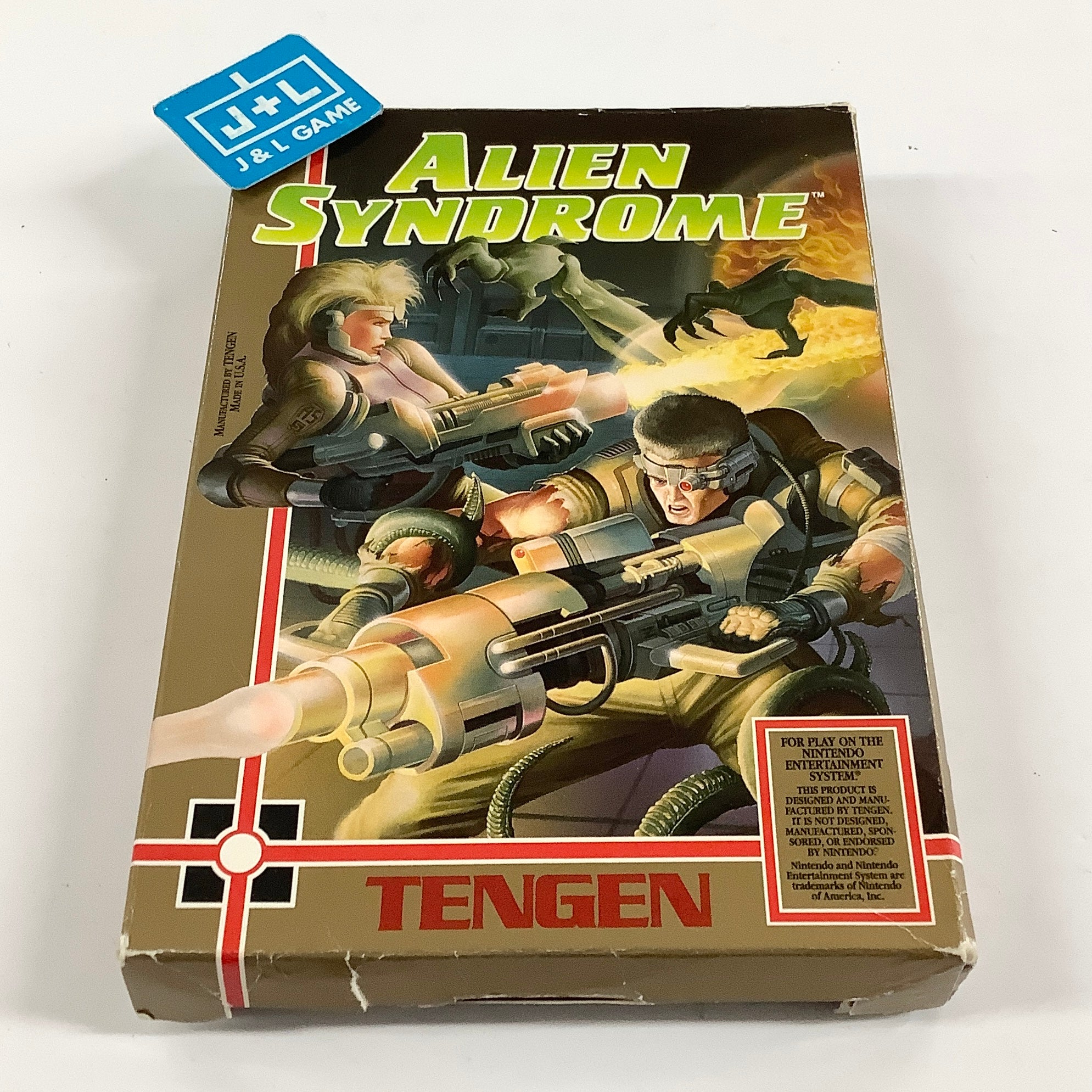 Alien Syndrome - (NES) Nintendo Entertainment System [Pre-Owned] Video Games Tengen