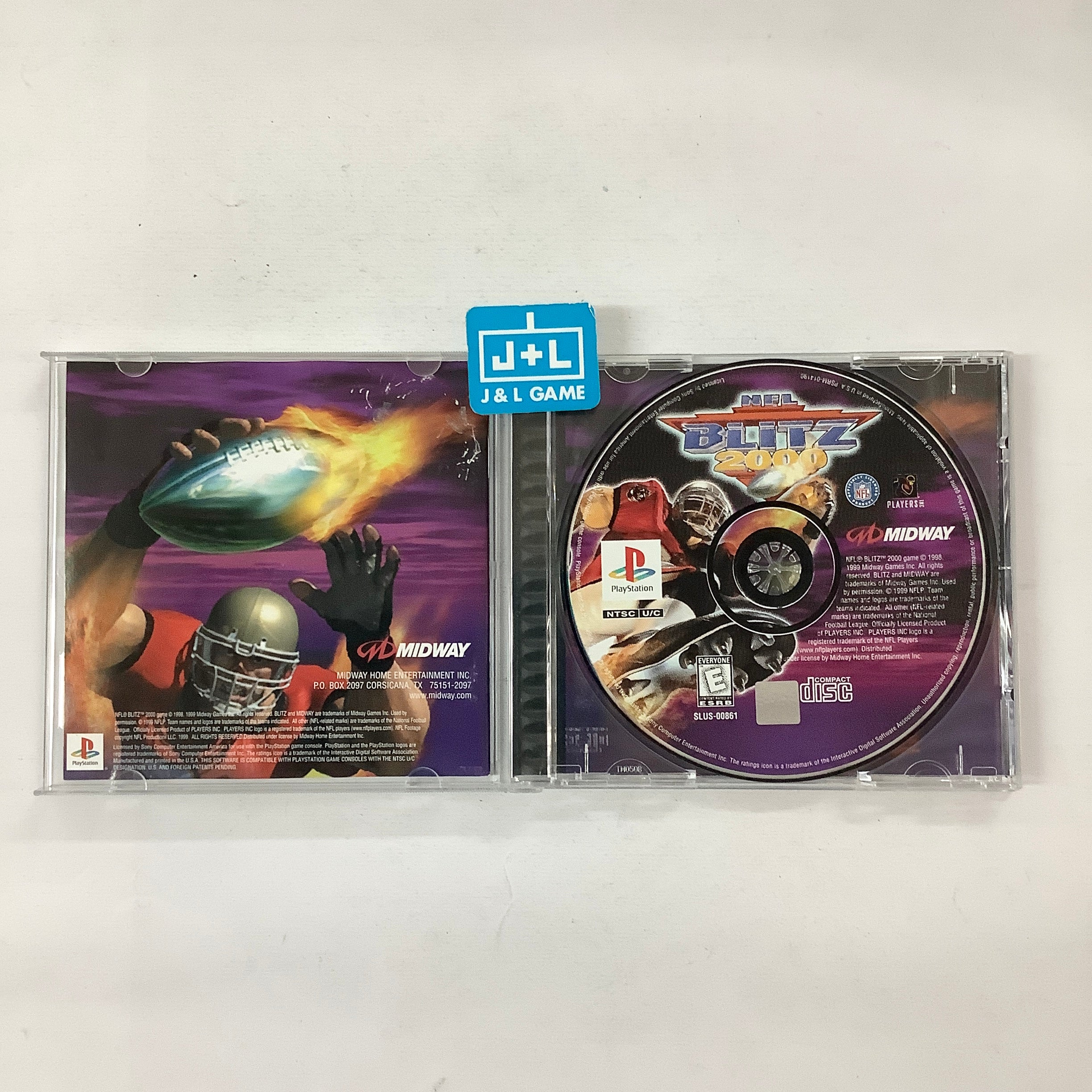 NFL Blitz 2000 - (PS1) Playstation 1 [Pre-Owned] Video Games Midway   