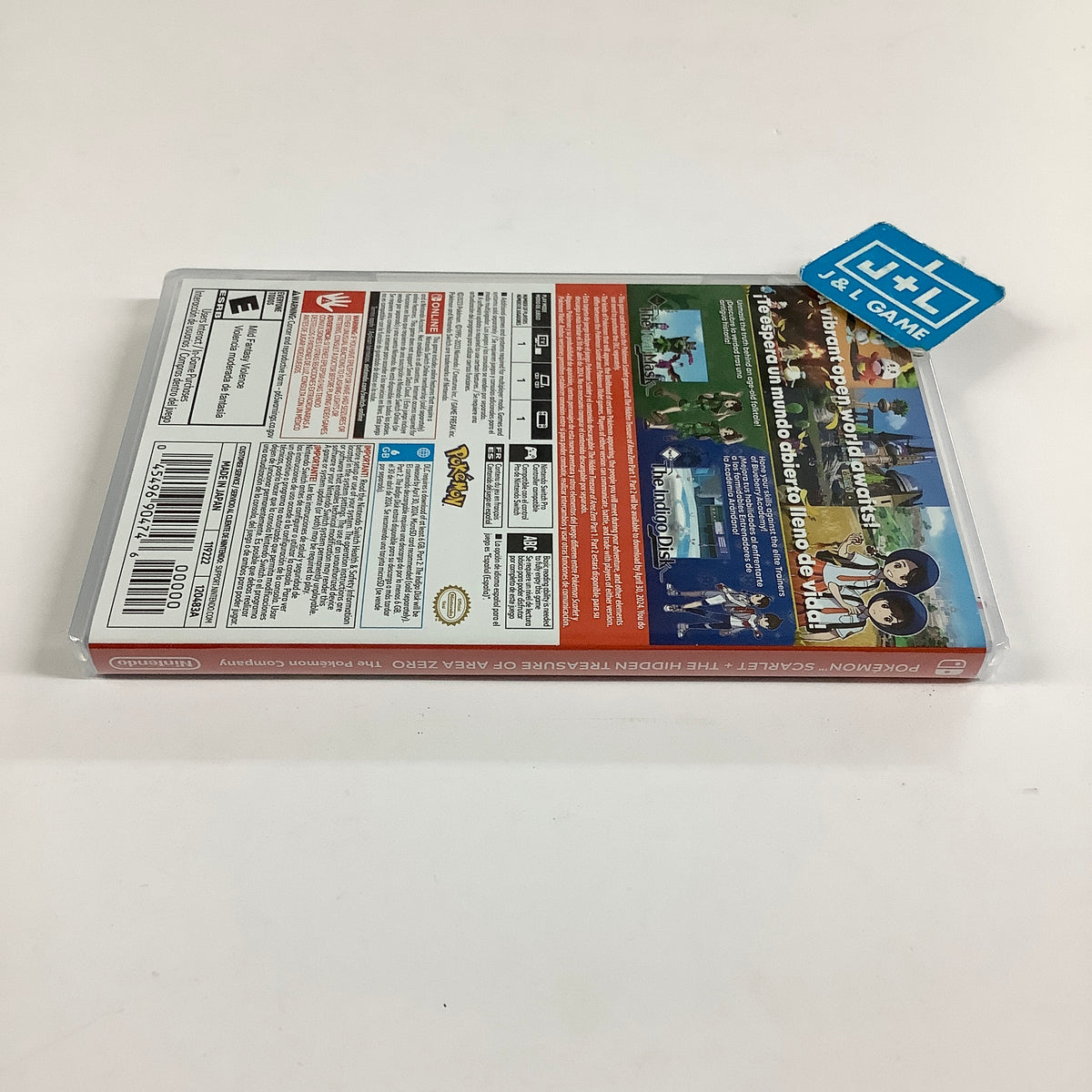 Pokémon Scarlet + The Hidden Treasure of Area Zero Bundle - (NSW) Nintendo Switch Video Games Nintendo