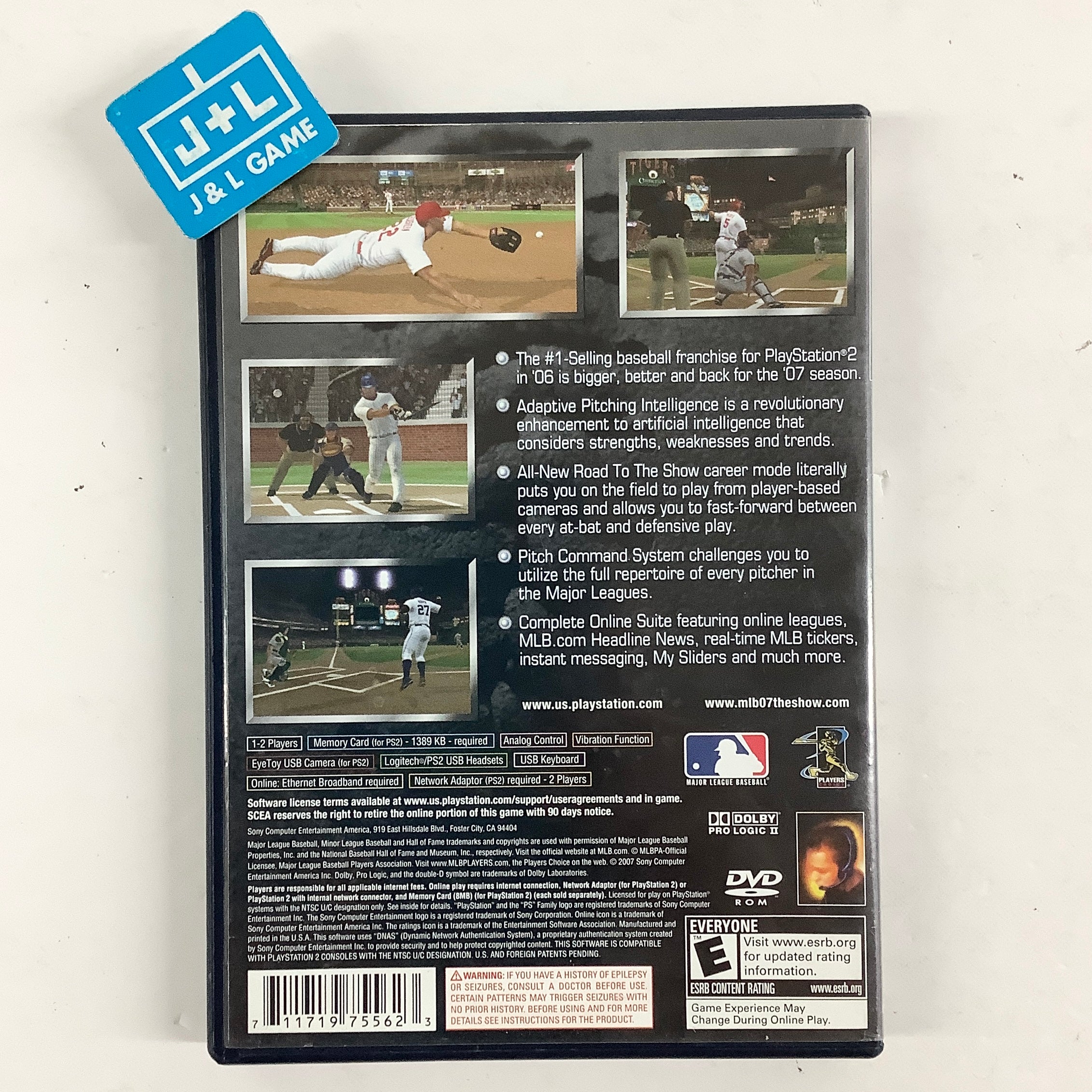 MLB 07: The Show - (PS2) PlayStation 2 [Pre-Owned] Video Games SCEA