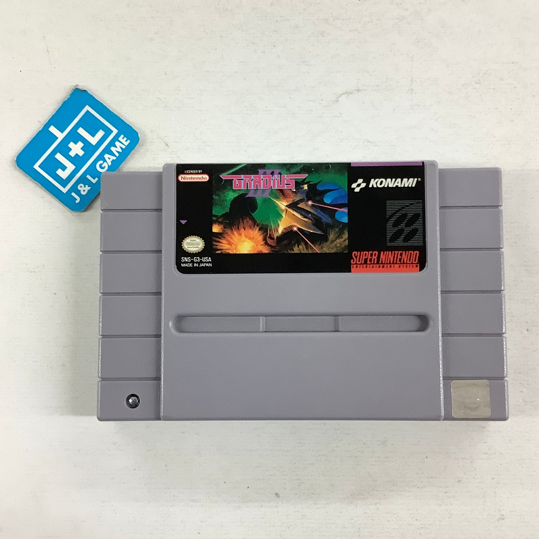 Gradius III - (SNES) Super Nintendo [Pre-Owned] Video Games Konami