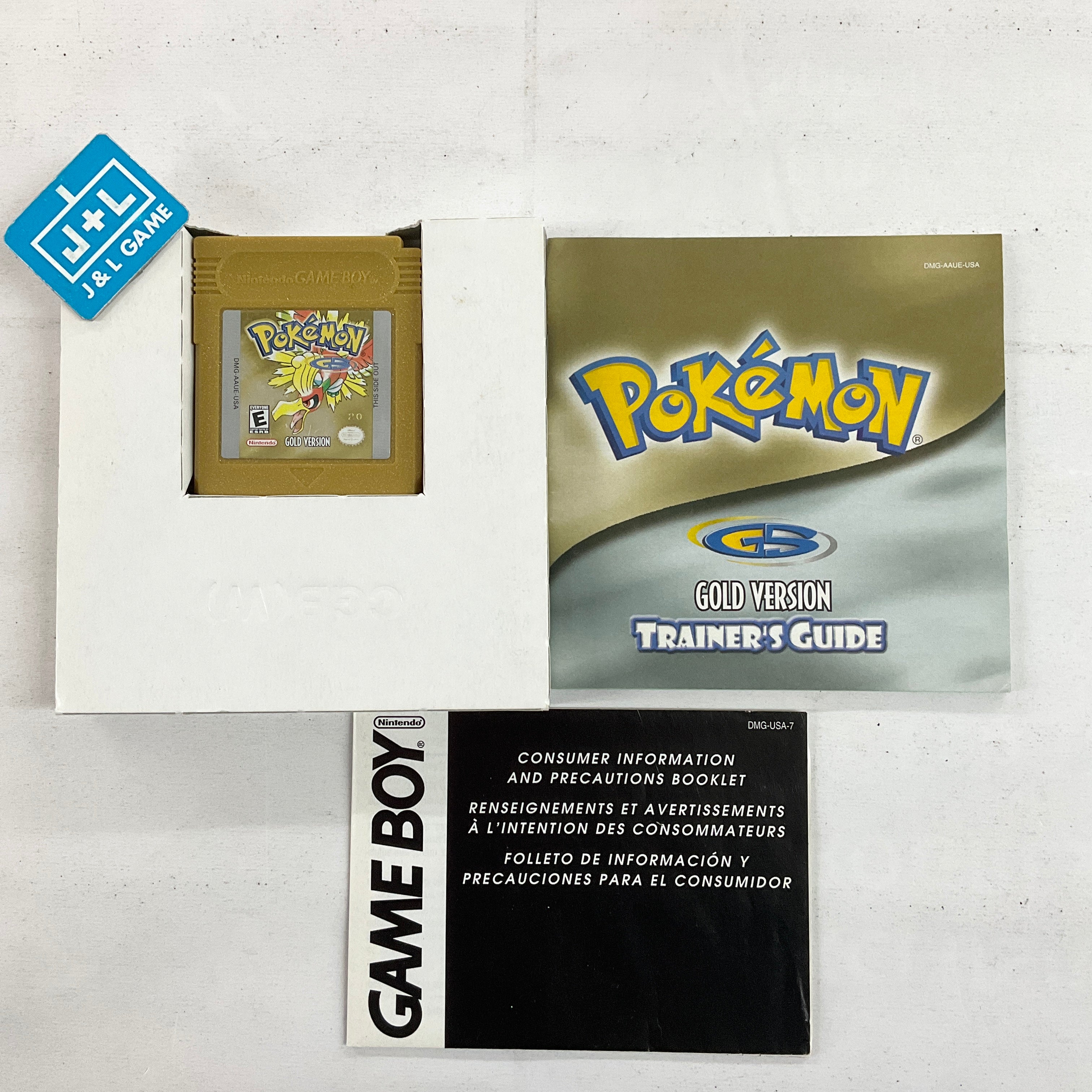 Pokemon Gold Version - (GBC) Game Boy Color [Pre-Owned] Video Games Nintendo