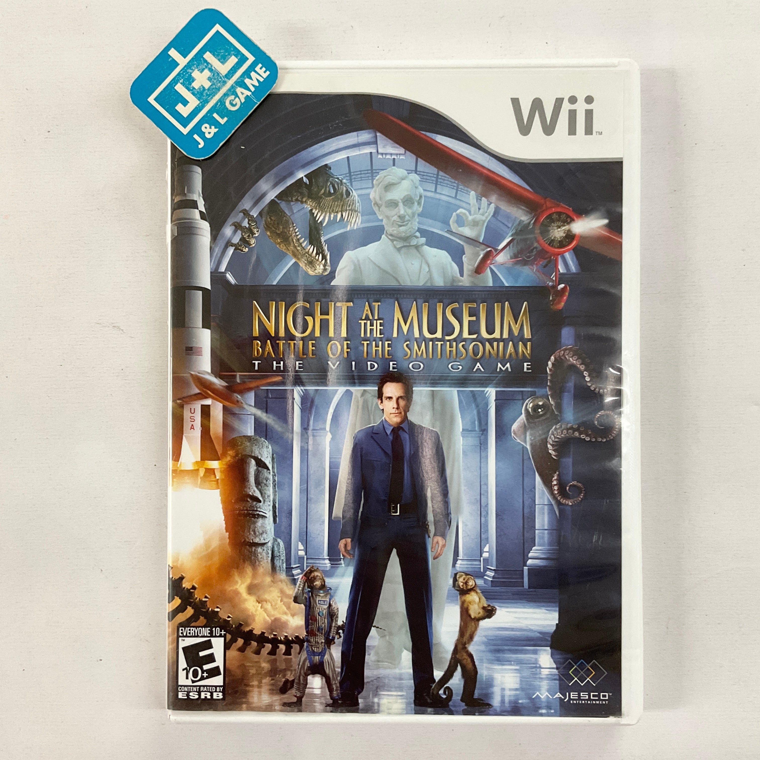 Night at the Museum: Battle of the Smithsonian - Nintendo Wii [Pre-Owned] Video Games Majesco   