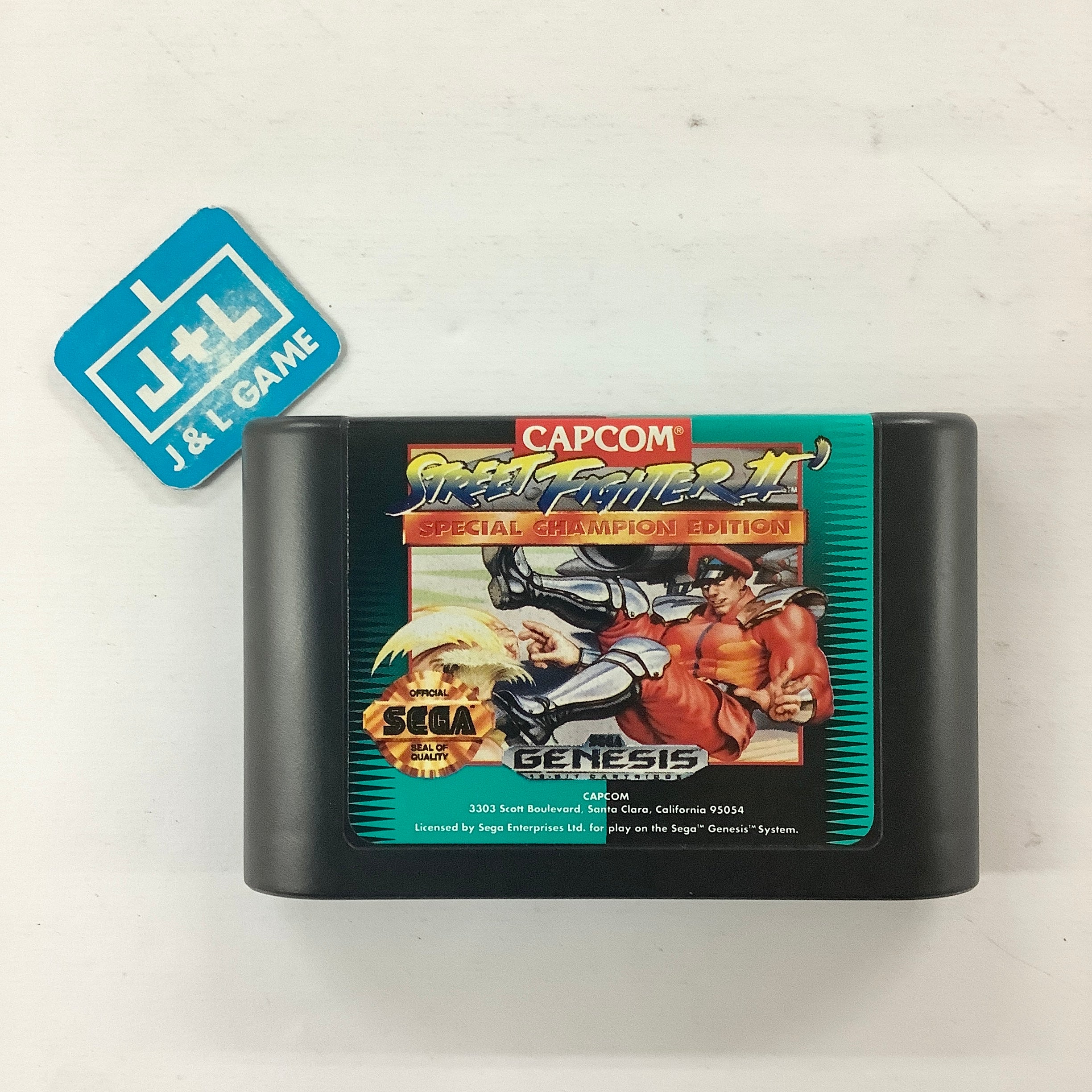 Street Fighter II: Special Champion Edition - (SG) SEGA Genesis [Pre-Owned] Video Games Capcom   