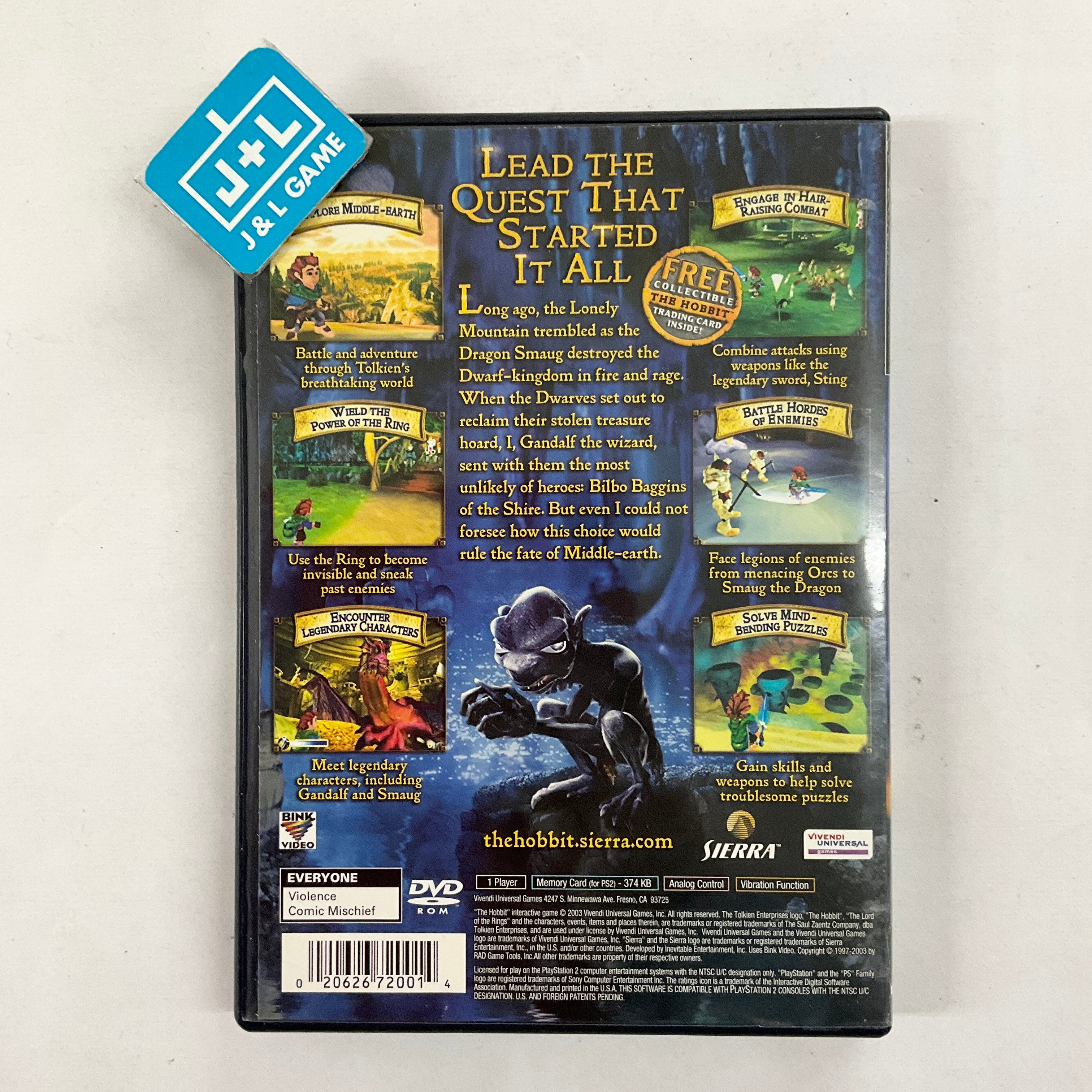 BILBO LE HOBBIT jeu Nintendo Gamecube Le Prélude du seigneur des Anneaux EUR 18,99 - FR BILBO LE HOBBIT jeu Nintendo Gamecube Le Prélude du seigneur des Anneaux EUR 18,99 - FR