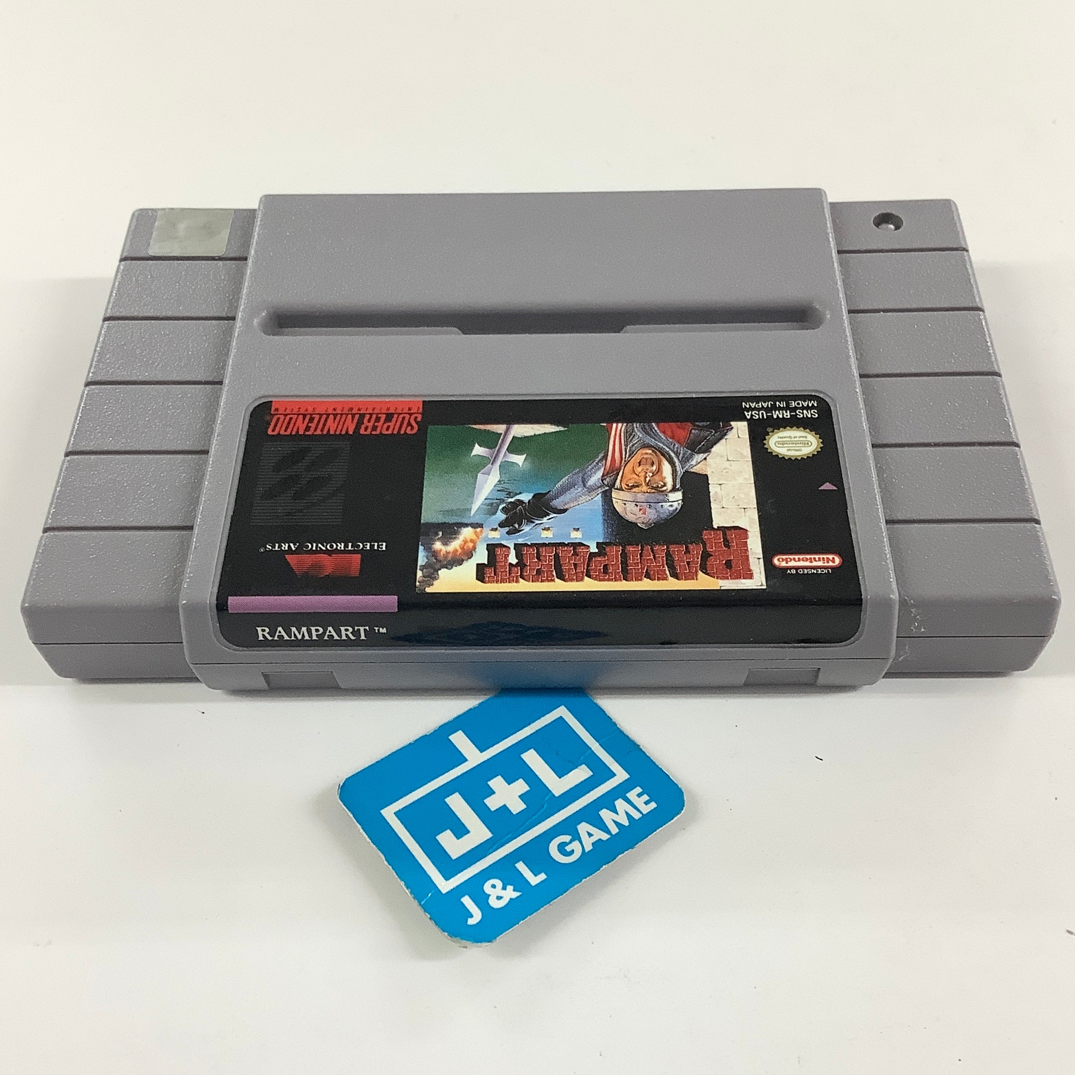 Rampart - (SNES) Super Nintendo [Pre-Owned] Video Games Electronic Arts