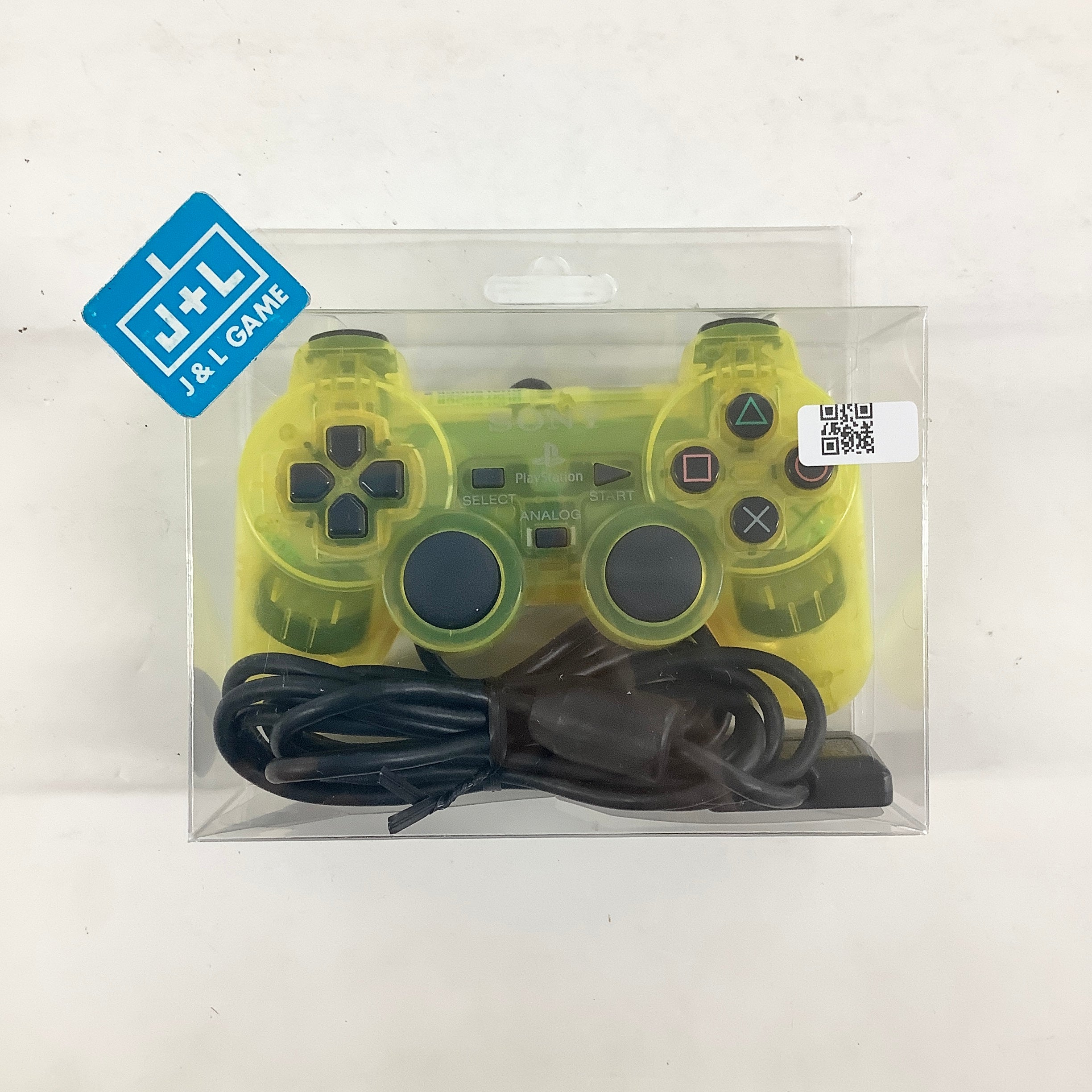 Sony DualShock 2 Controller (Clear Yellow) - (PS2) PlayStation 2 [Pre-Owned] Accessories Sony