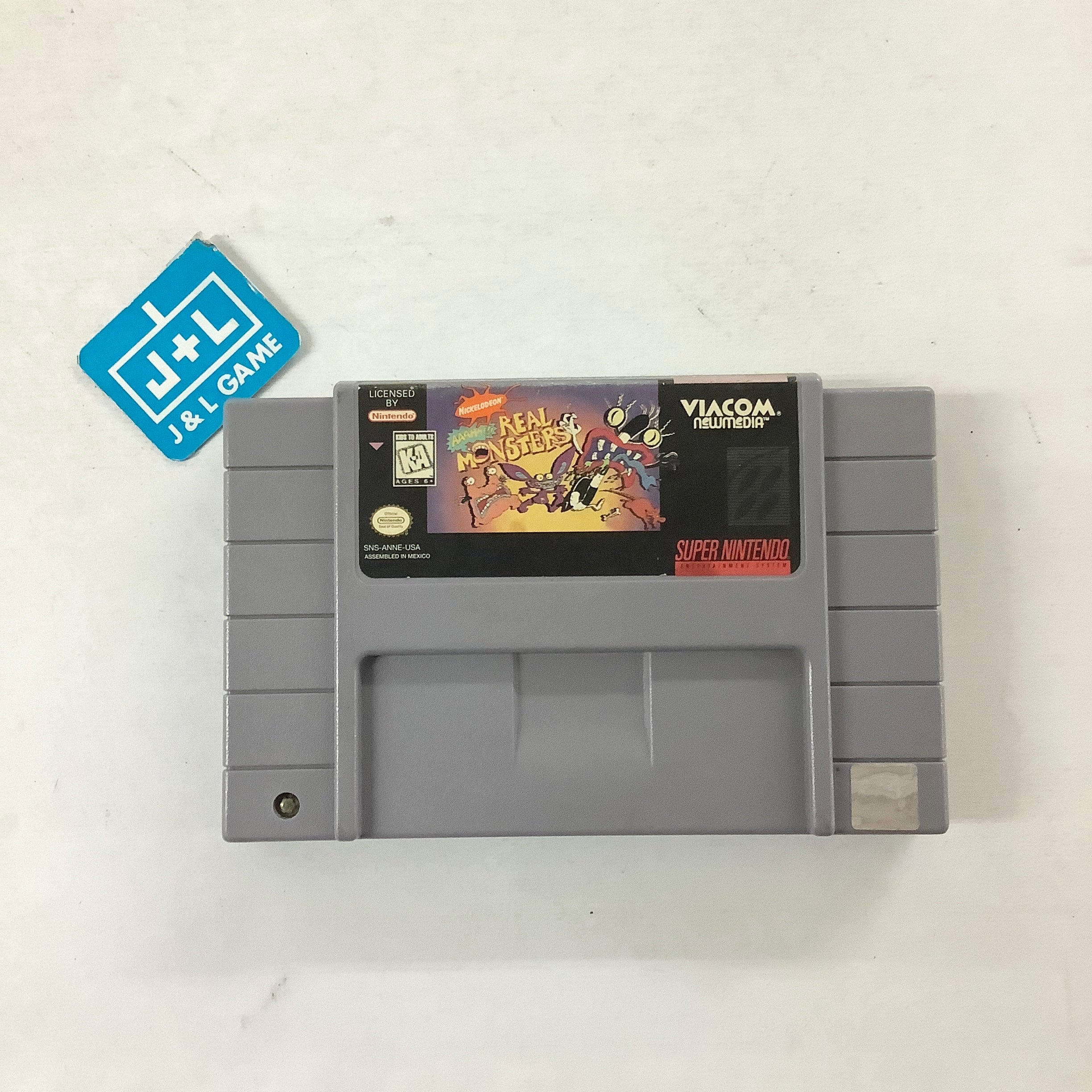 aaahh real monsters super nintendo AAAHH Real Monsters