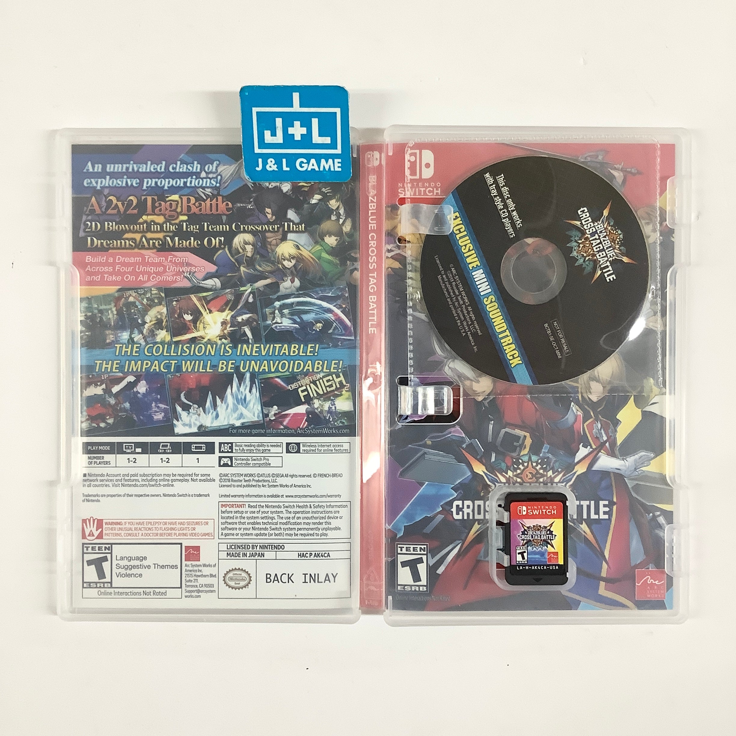 BlazBlue Cross Tag Battle - (NSW) Nintendo Switch [Pre-Owned]