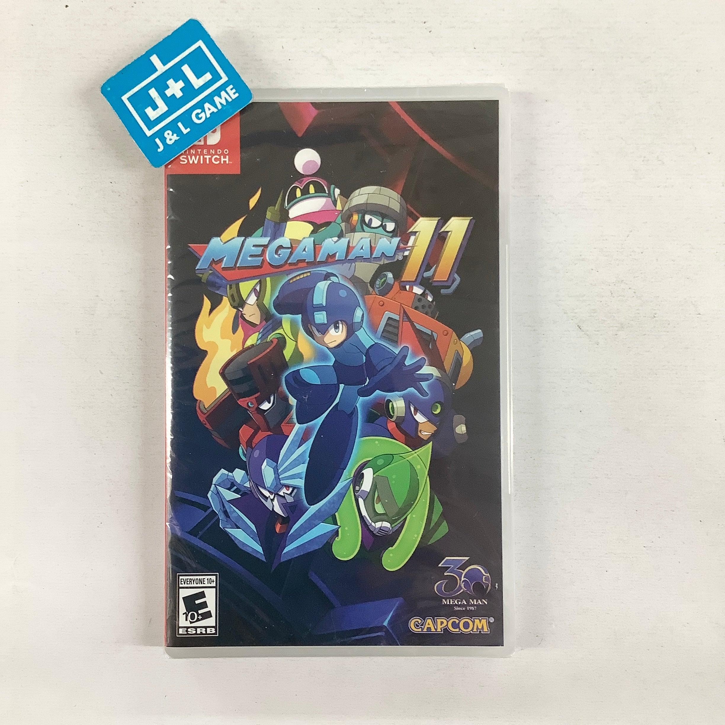 Mega Man 11 Amiibo Edition - (NSW) Nintendo Switch Video Games Capcom