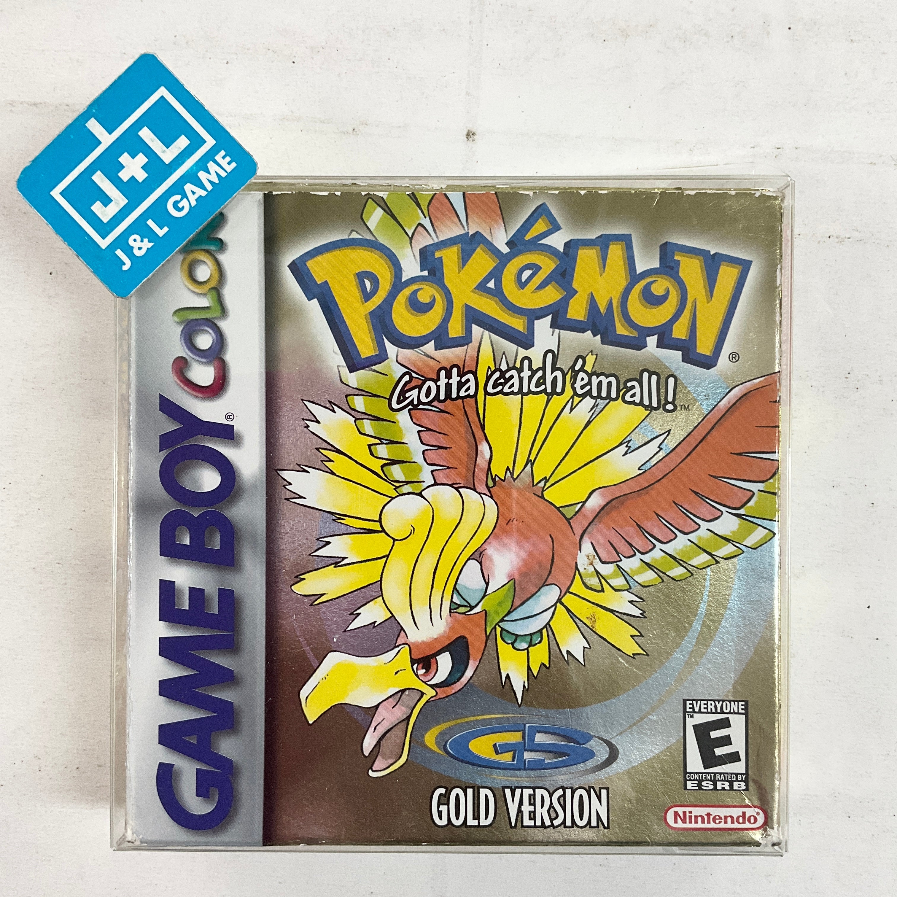 Pokemon Gold Version - (GBC) Game Boy Color [Pre-Owned] Video Games Nintendo